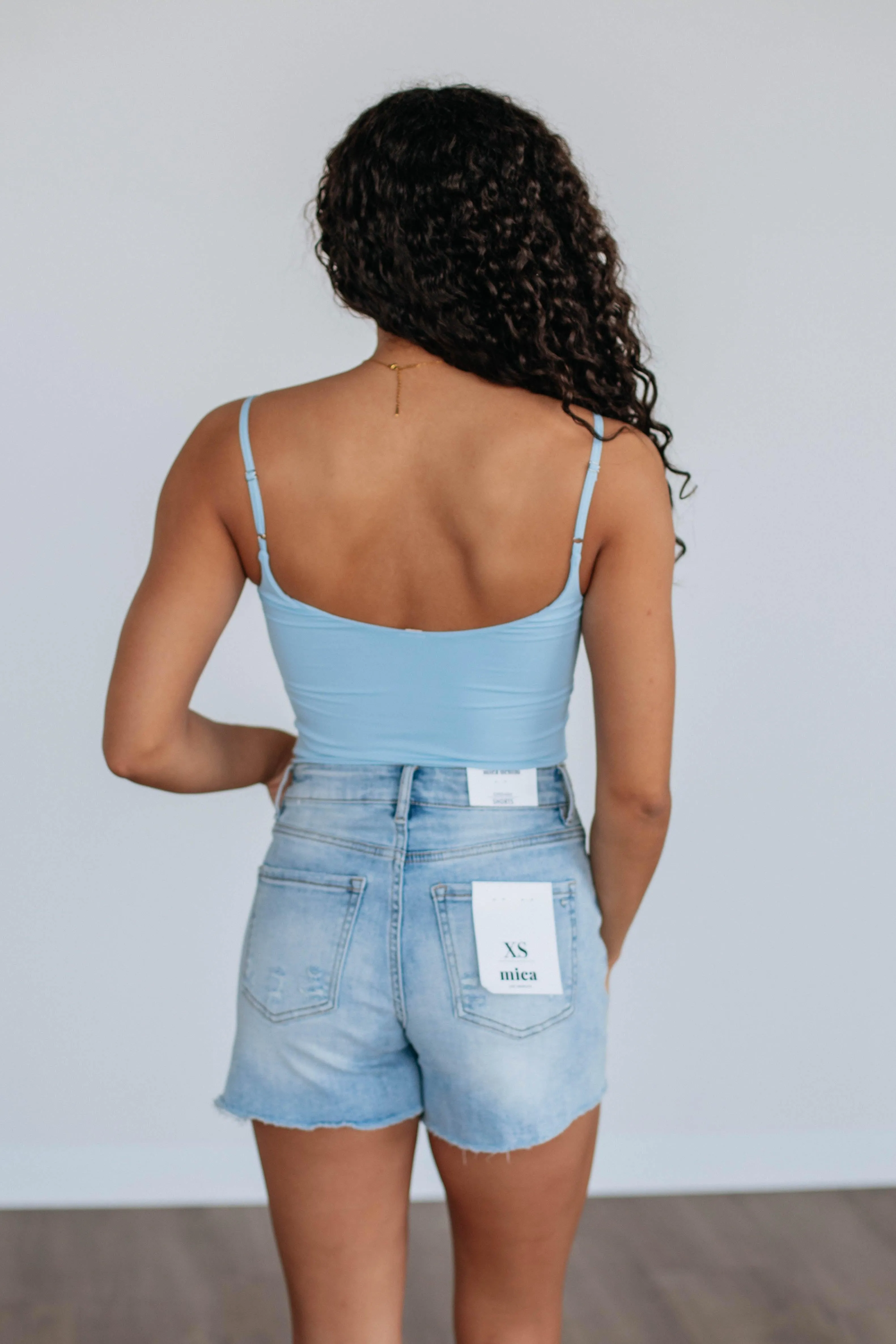 Double Take Bodysuit - Sky Blue sold by Wild Oak Boutique product image thumbnail 5