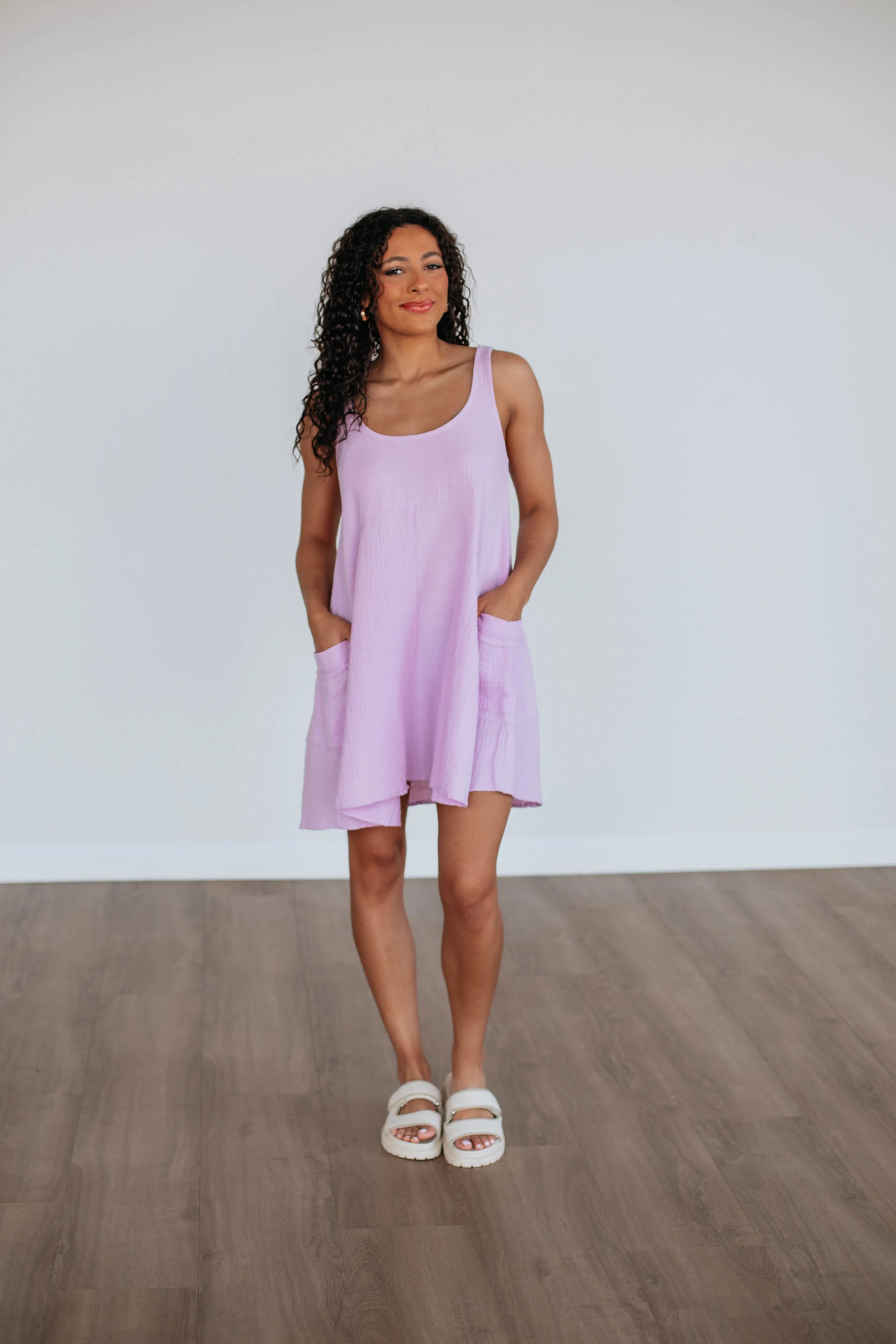 Days With You Dress - Lilac sold by Wild Oak Boutique product image thumbnail 2