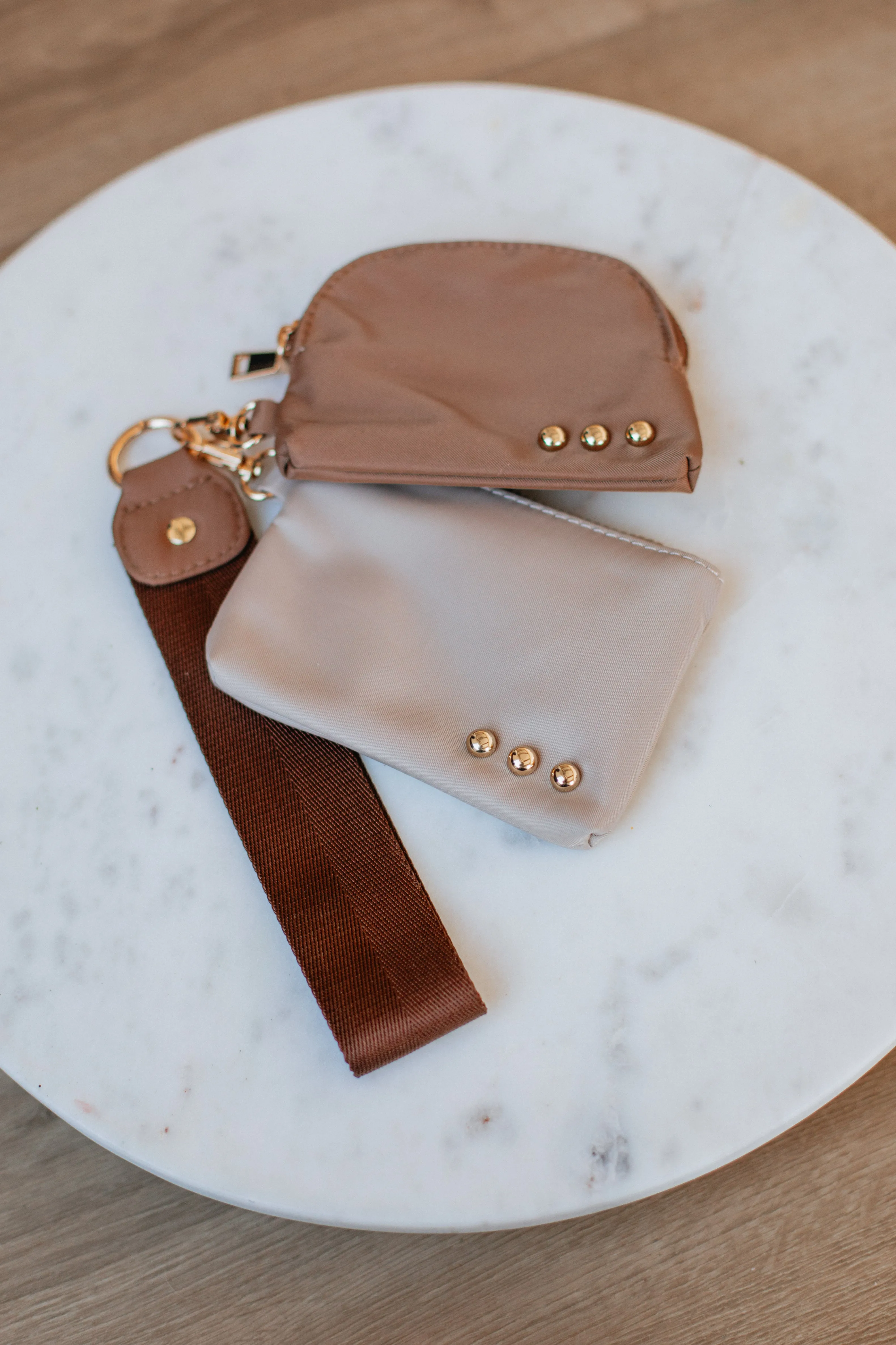 Dania Dual Wristlet - Mocha sold by Wild Oak Boutique product image thumbnail 2
