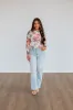 Eris Floral Mesh Top sold by Wild Oak Boutique