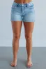 Emma Risen Shorts - Light Wash sold by Wild Oak Boutique