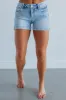 Emma Risen Shorts - Light Wash sold by Wild Oak Boutique