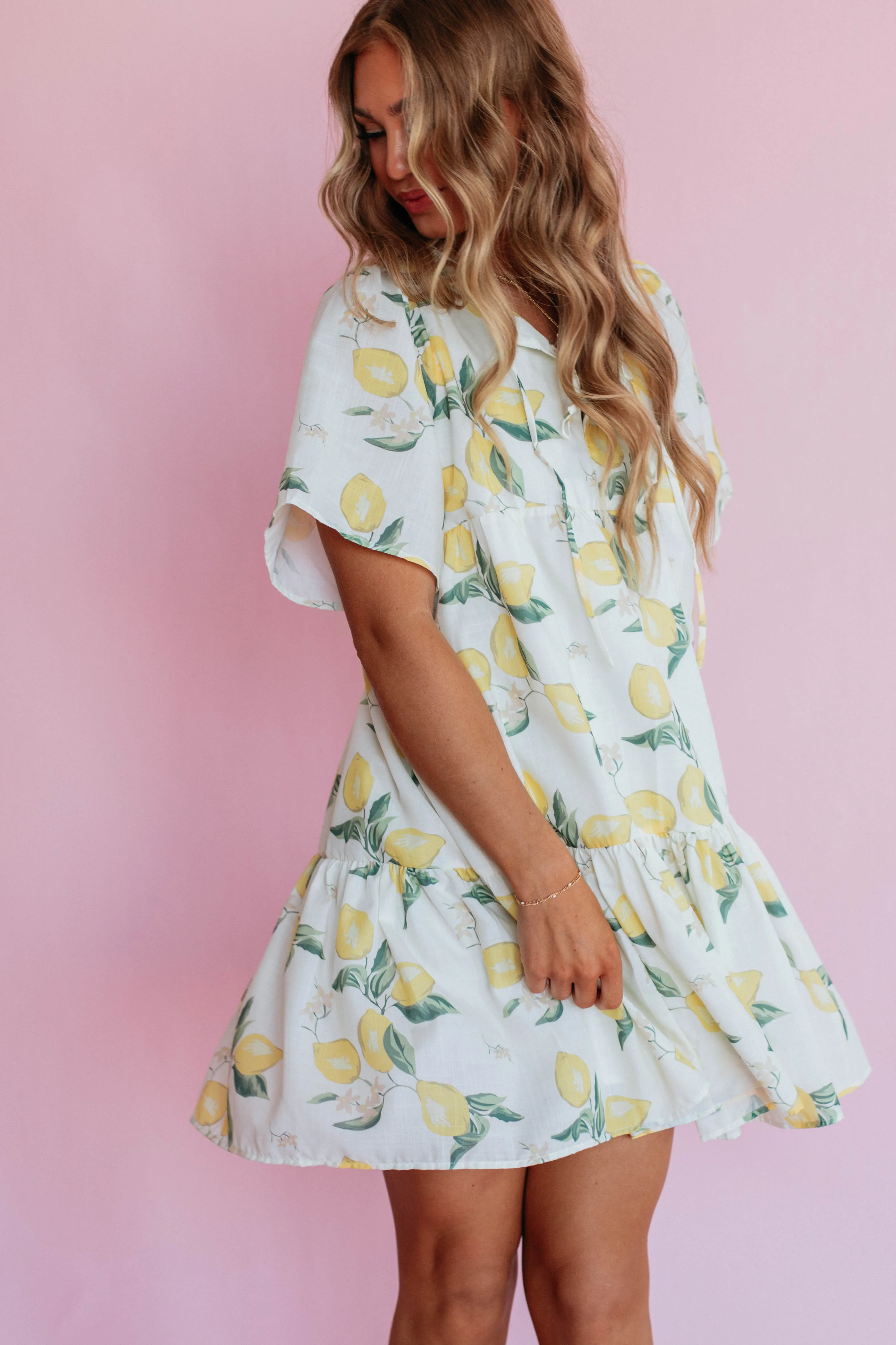 When Life Gives You Lemons Dress sold by Wild Oak Boutique product image thumbnail 3