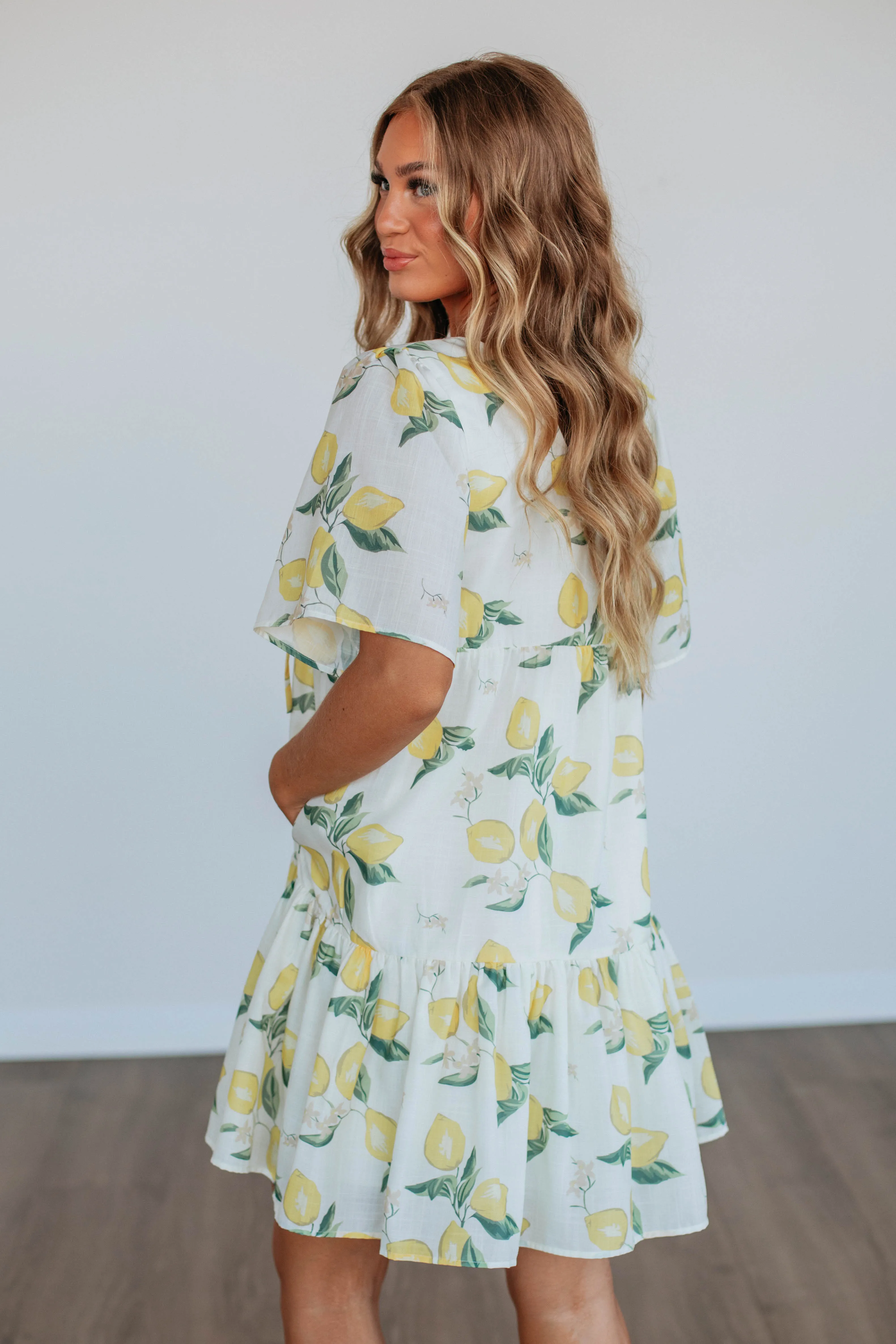 When Life Gives You Lemons Dress sold by Wild Oak Boutique product image thumbnail 5