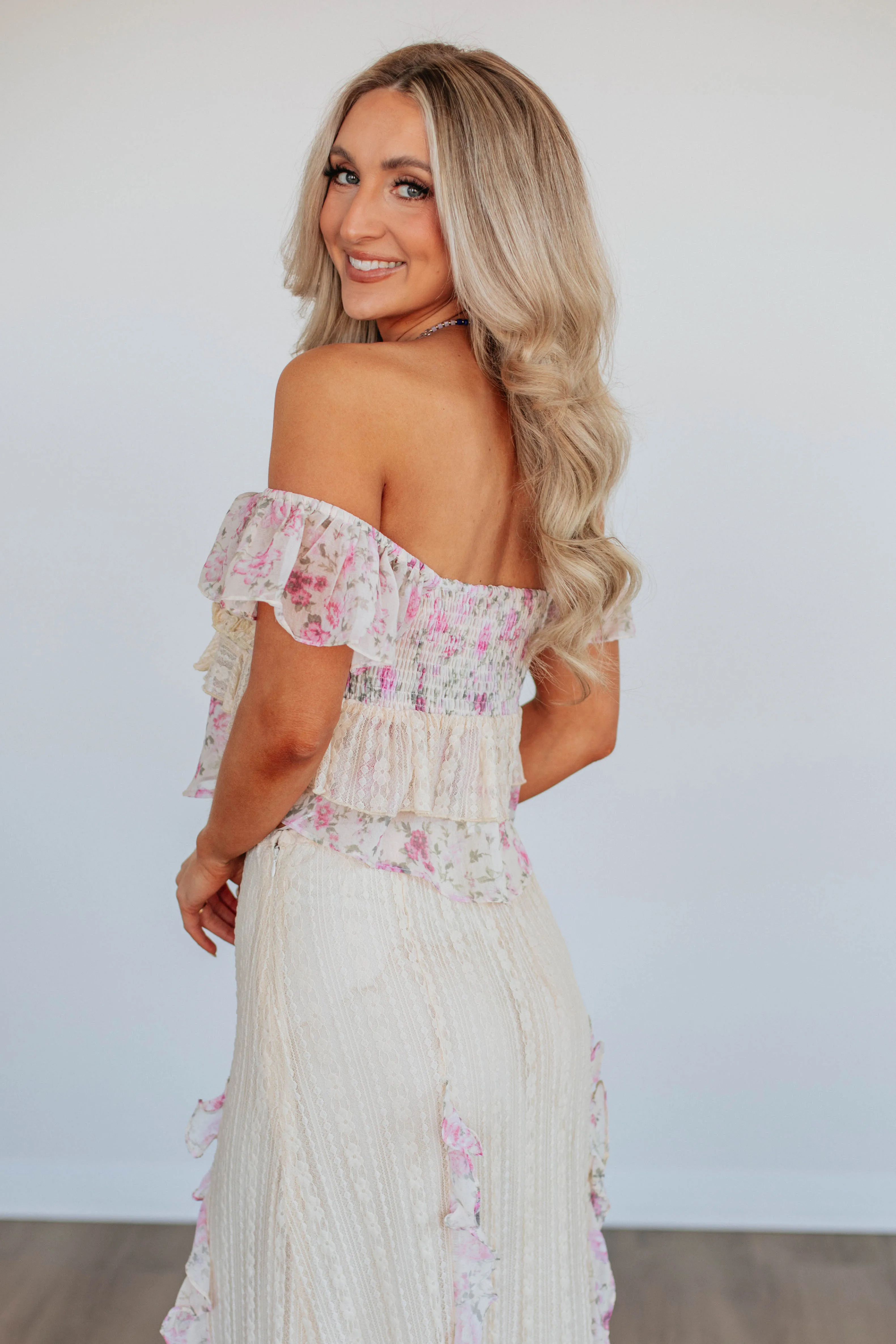 Lilit Floral Top sold by Wild Oak Boutique product image thumbnail 5