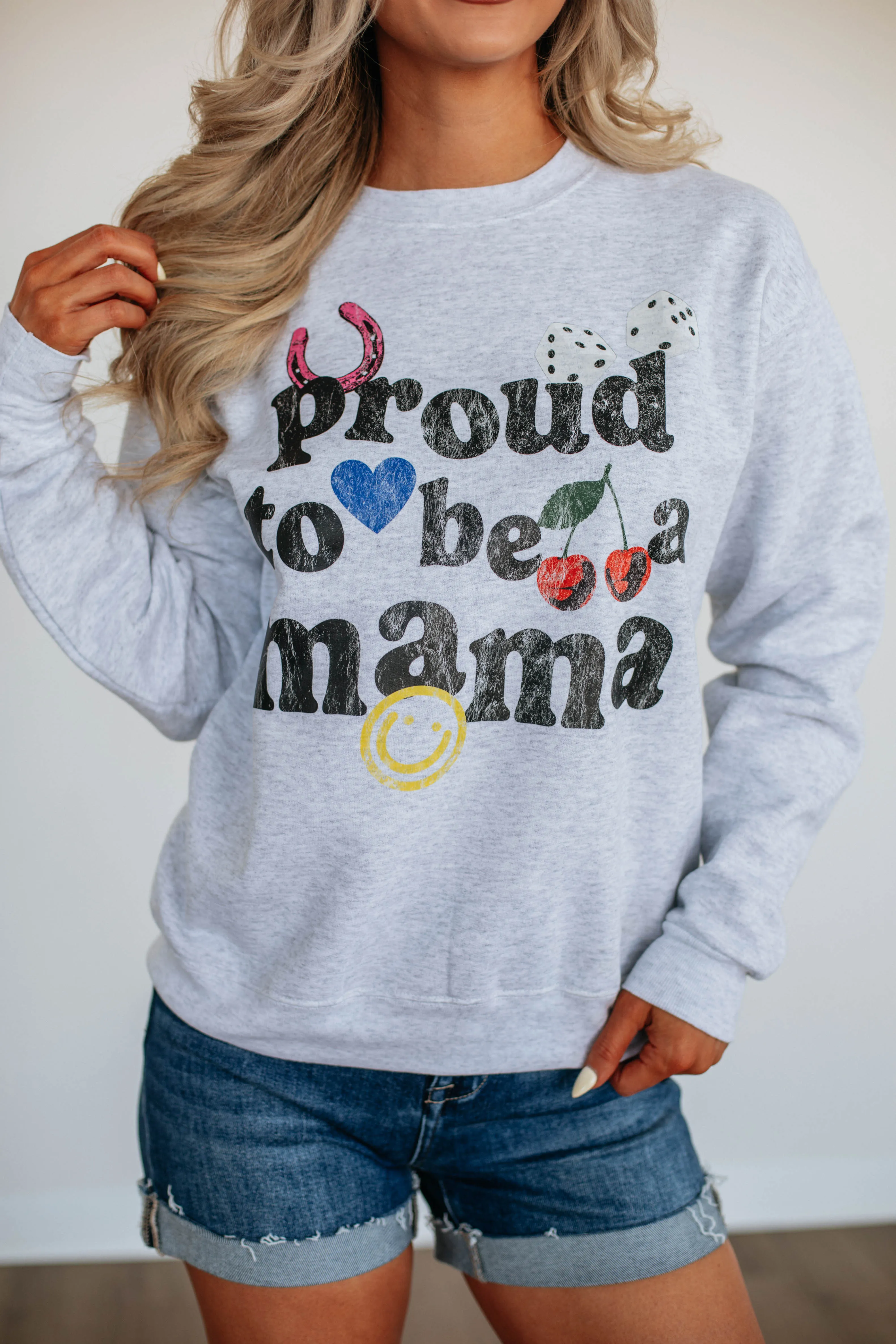 Proud To Be A Mama Sweatshirt sold by Wild Oak Boutique