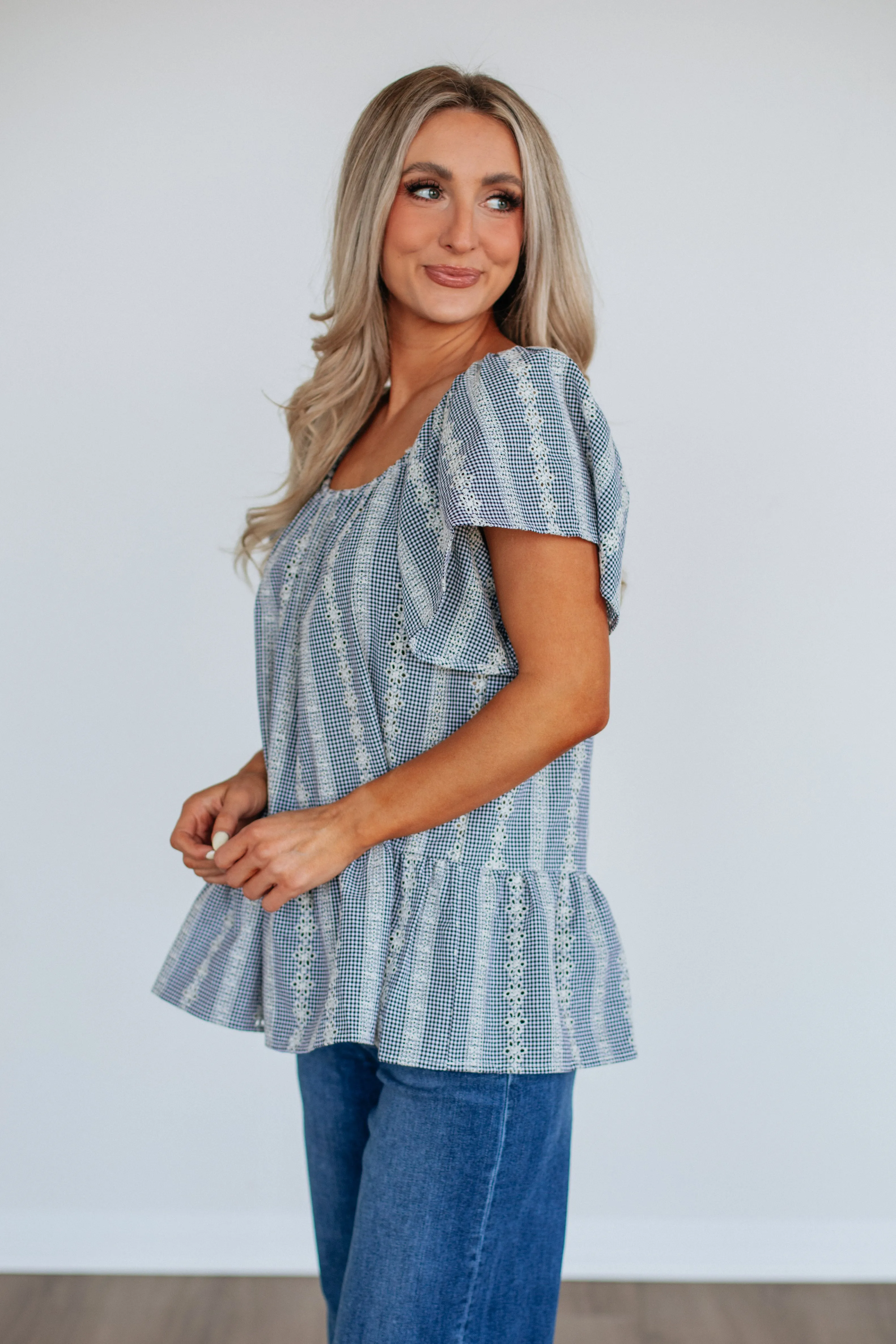 Alondra Top - Black Mix sold by Wild Oak Boutique product image thumbnail 3