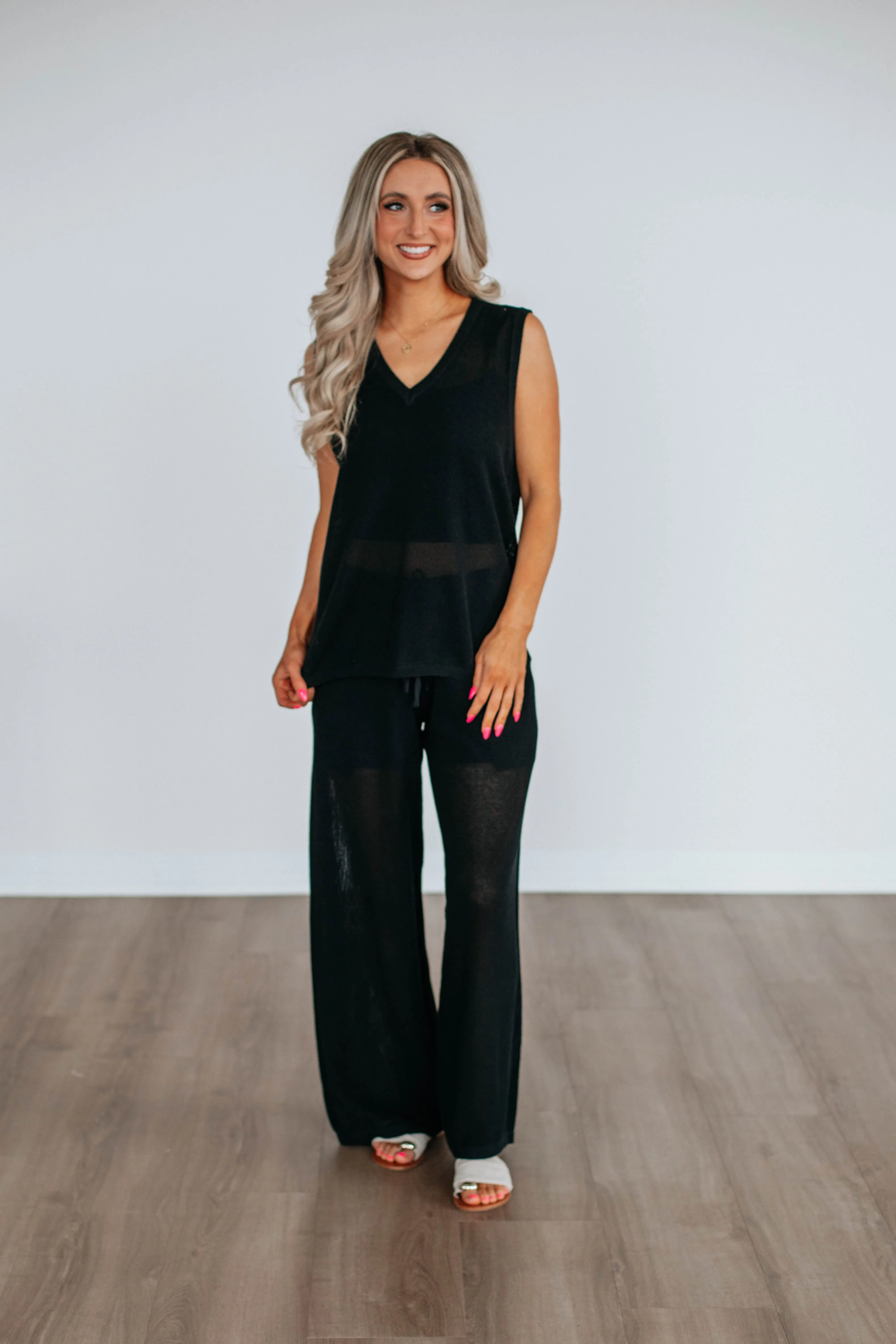 Reno Two-Piece Set - Black sold by Wild Oak Boutique product image thumbnail 2