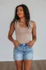 Jetson Seamless Tank - Sand sold by Wild Oak Boutique