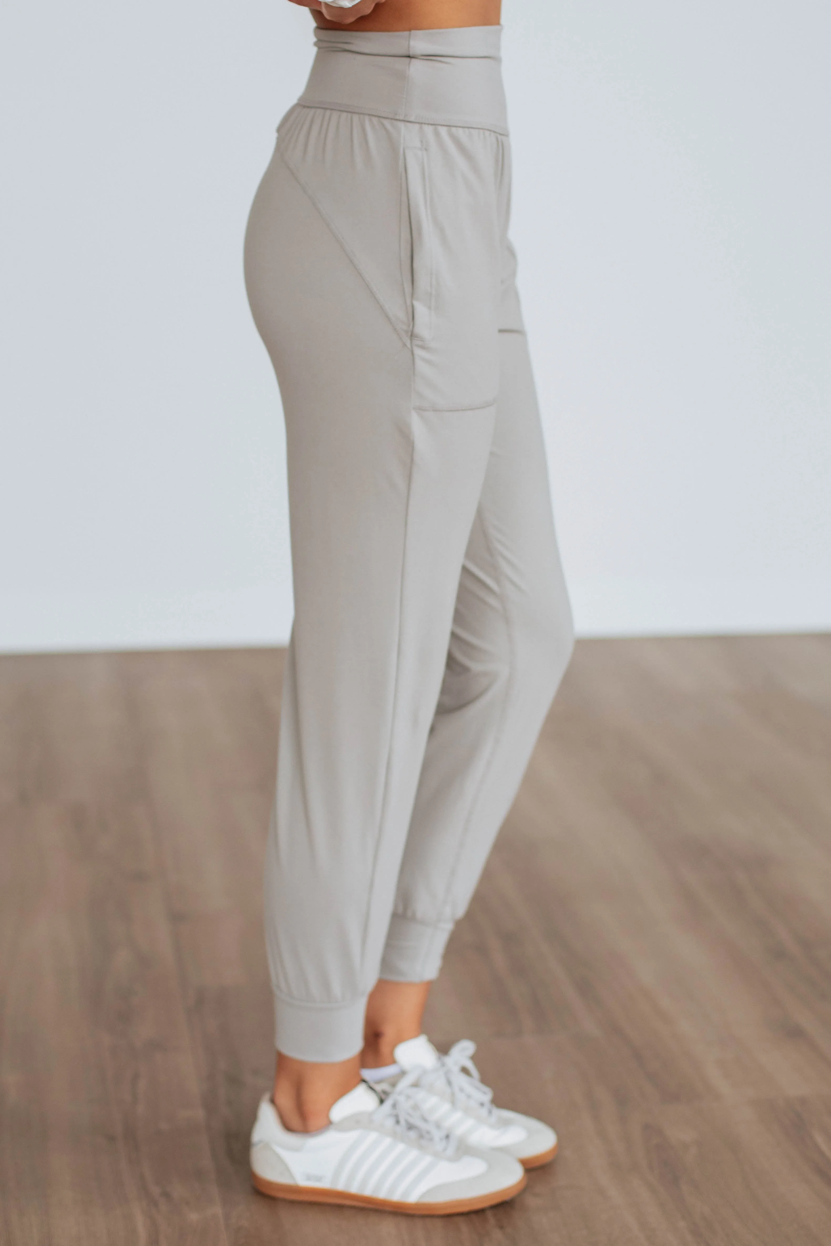 Cloud Nine Joggers - Stone sold by Wild Oak Boutique product image thumbnail 3