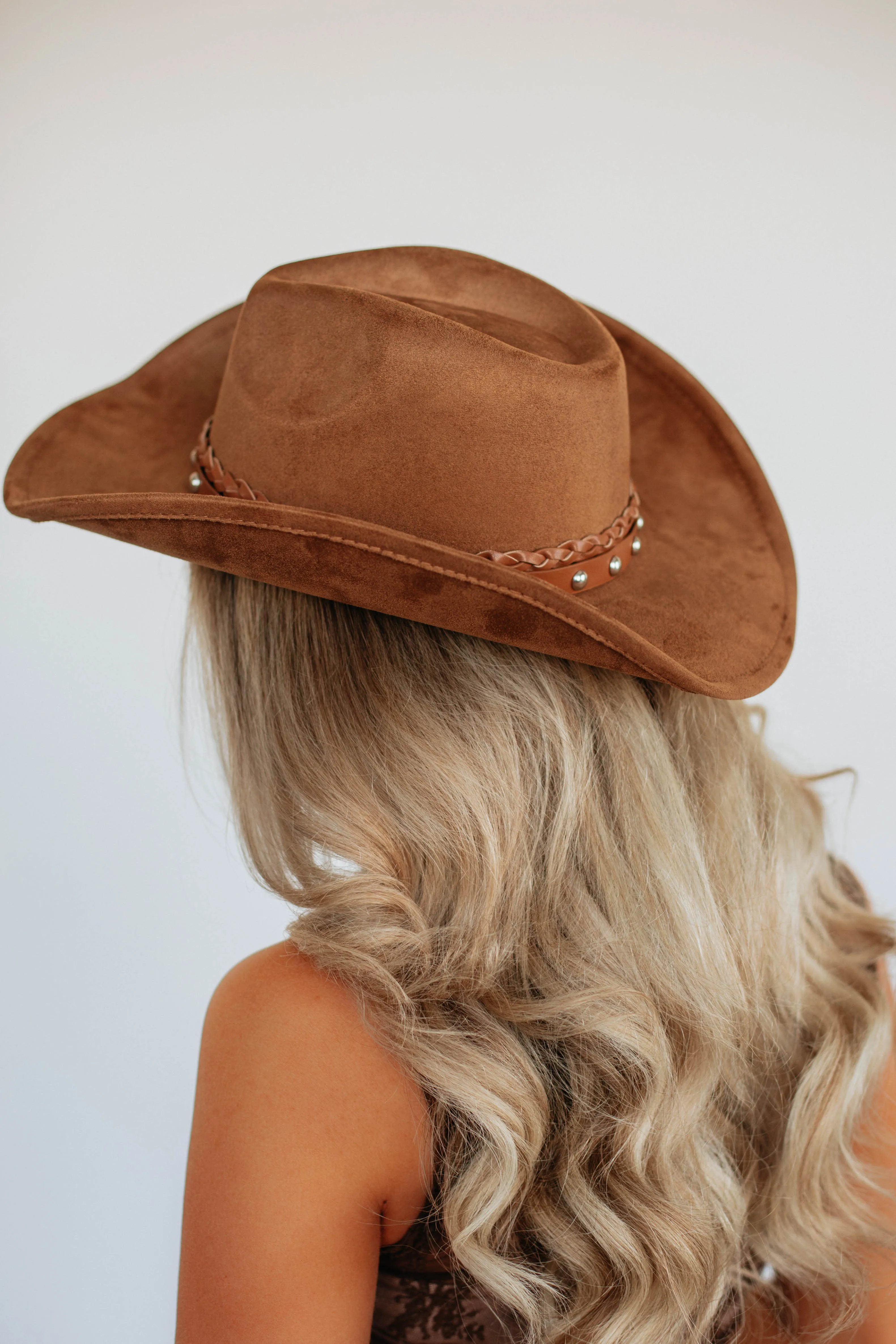 Wranglin’ Hearts Cowboy Hat - Camel sold by Wild Oak Boutique product image thumbnail 4