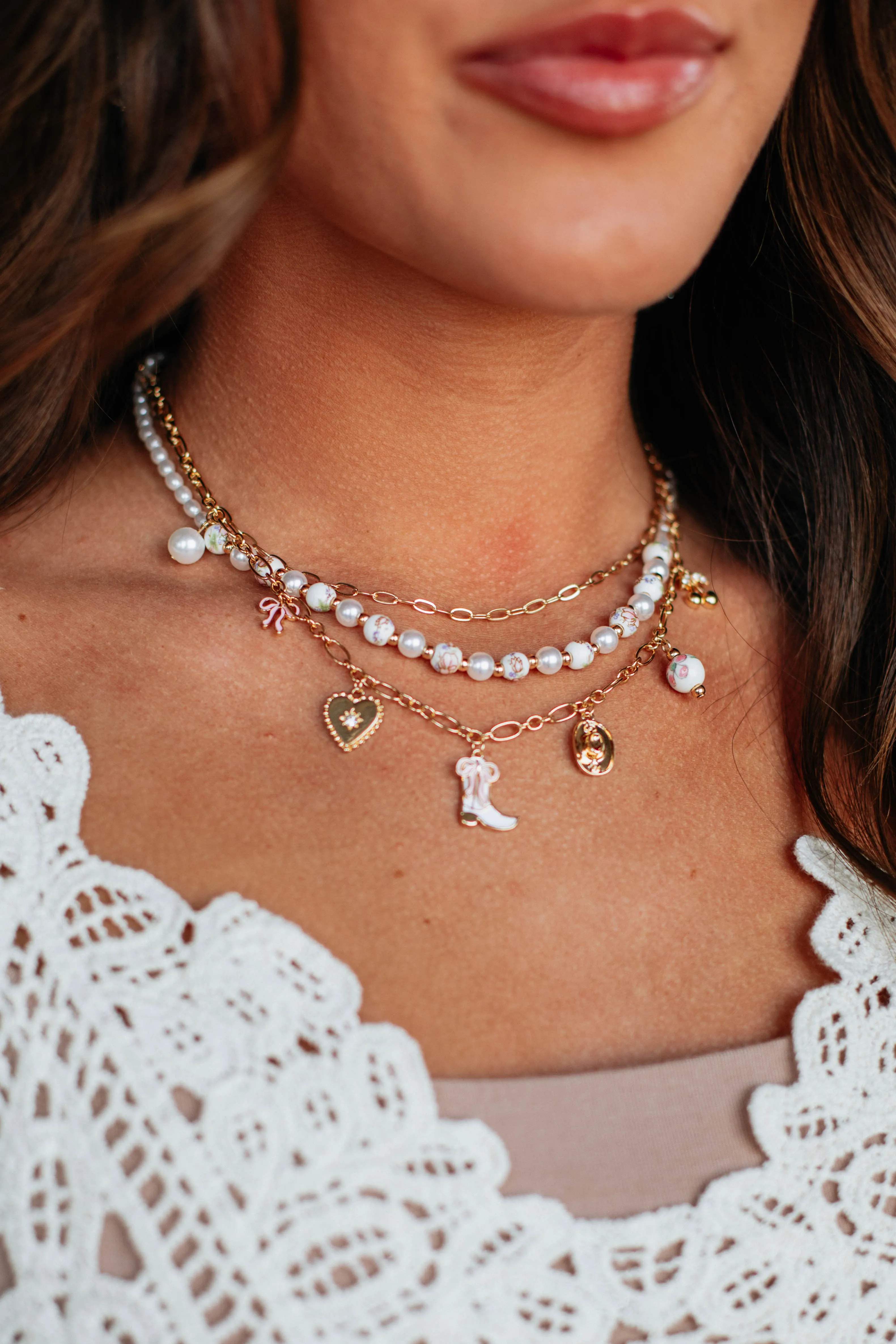 Wild West Chic Charm Necklace sold by Wild Oak Boutique