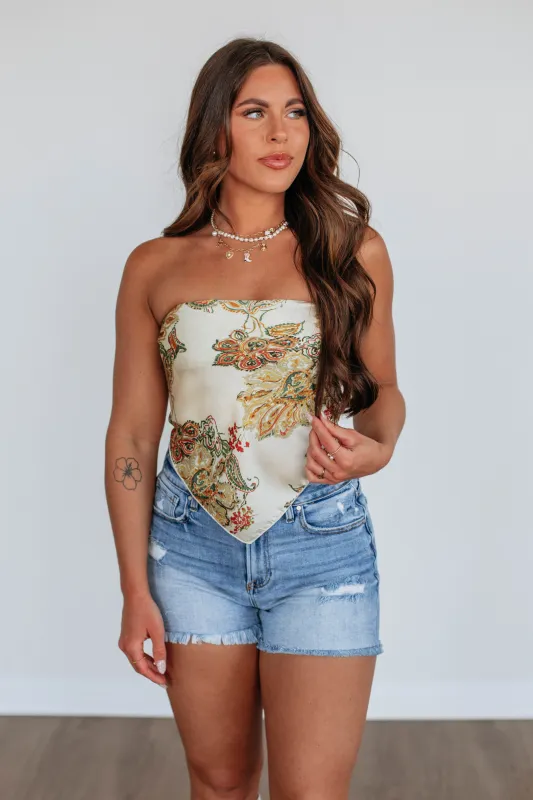 Irresistible Feelings Top - Natural Mix sold by Wild Oak Boutique