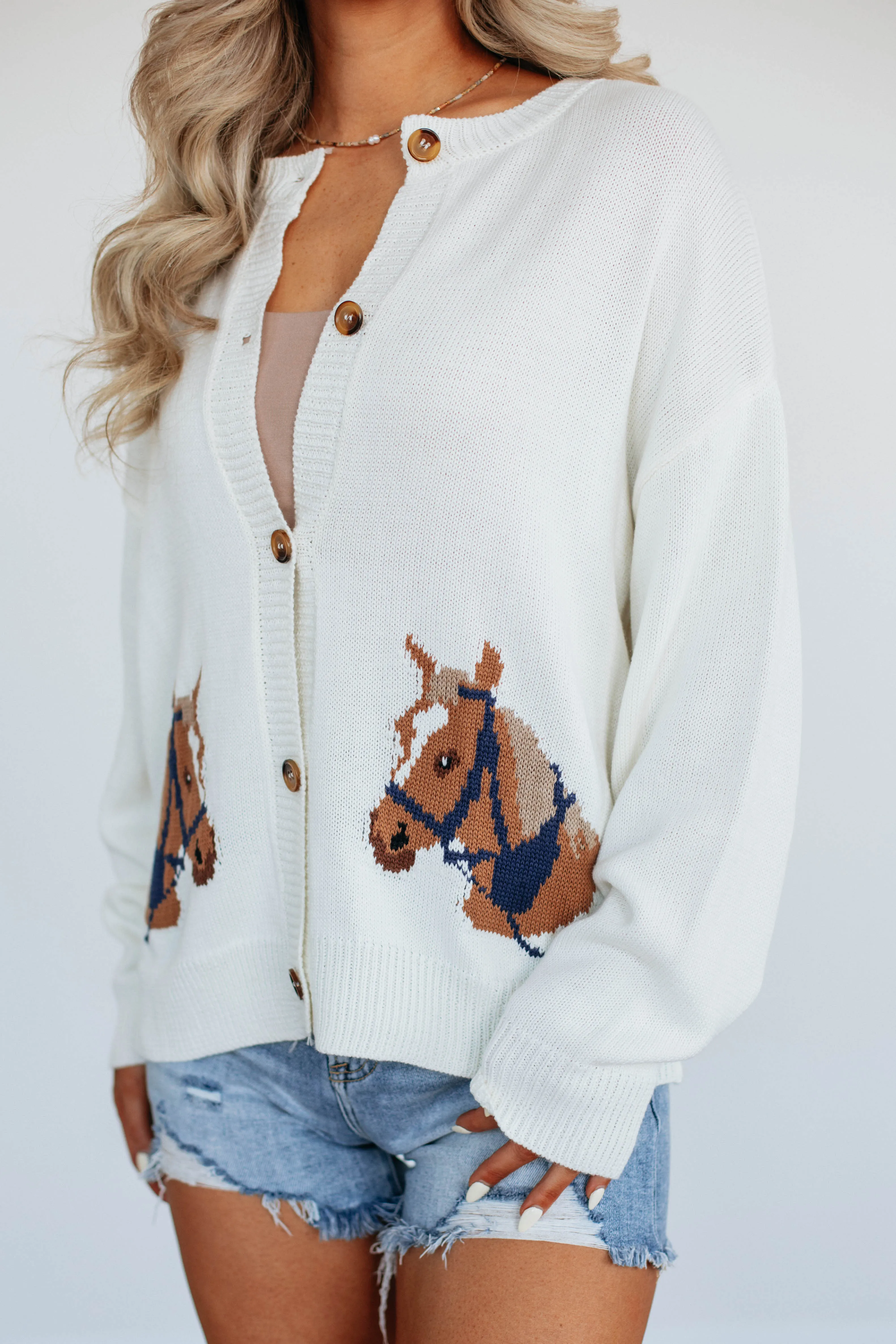 Hold Your Horses Cardigan sold by Wild Oak Boutique product image thumbnail 3