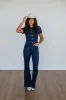 Chandi Denim Jumpsuit sold by Wild Oak Boutique