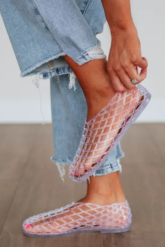 Totally Jelly Flats - Clear sold by Wild Oak Boutique