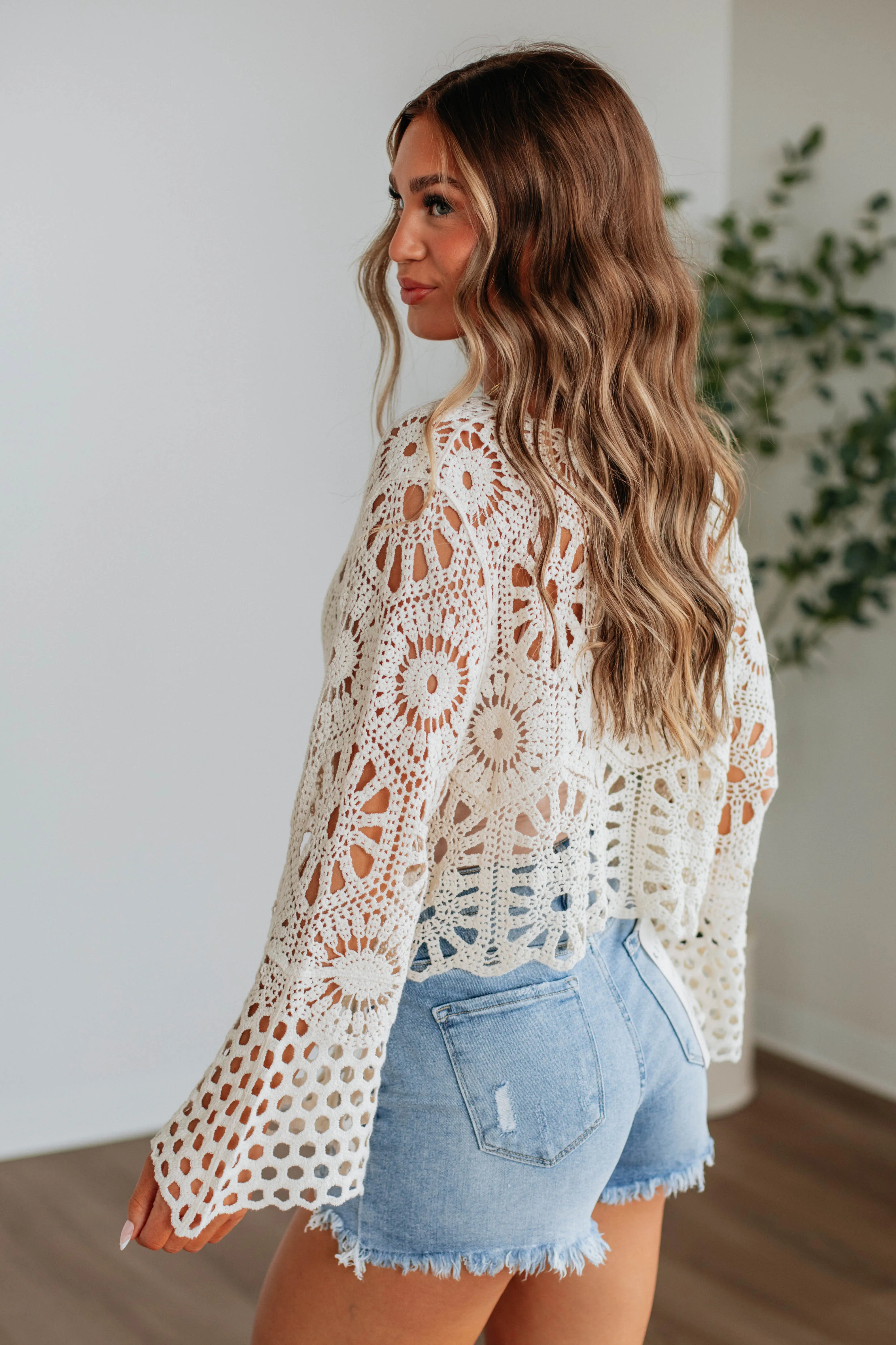 Liddie Crochet Top sold by Wild Oak Boutique product image thumbnail 4