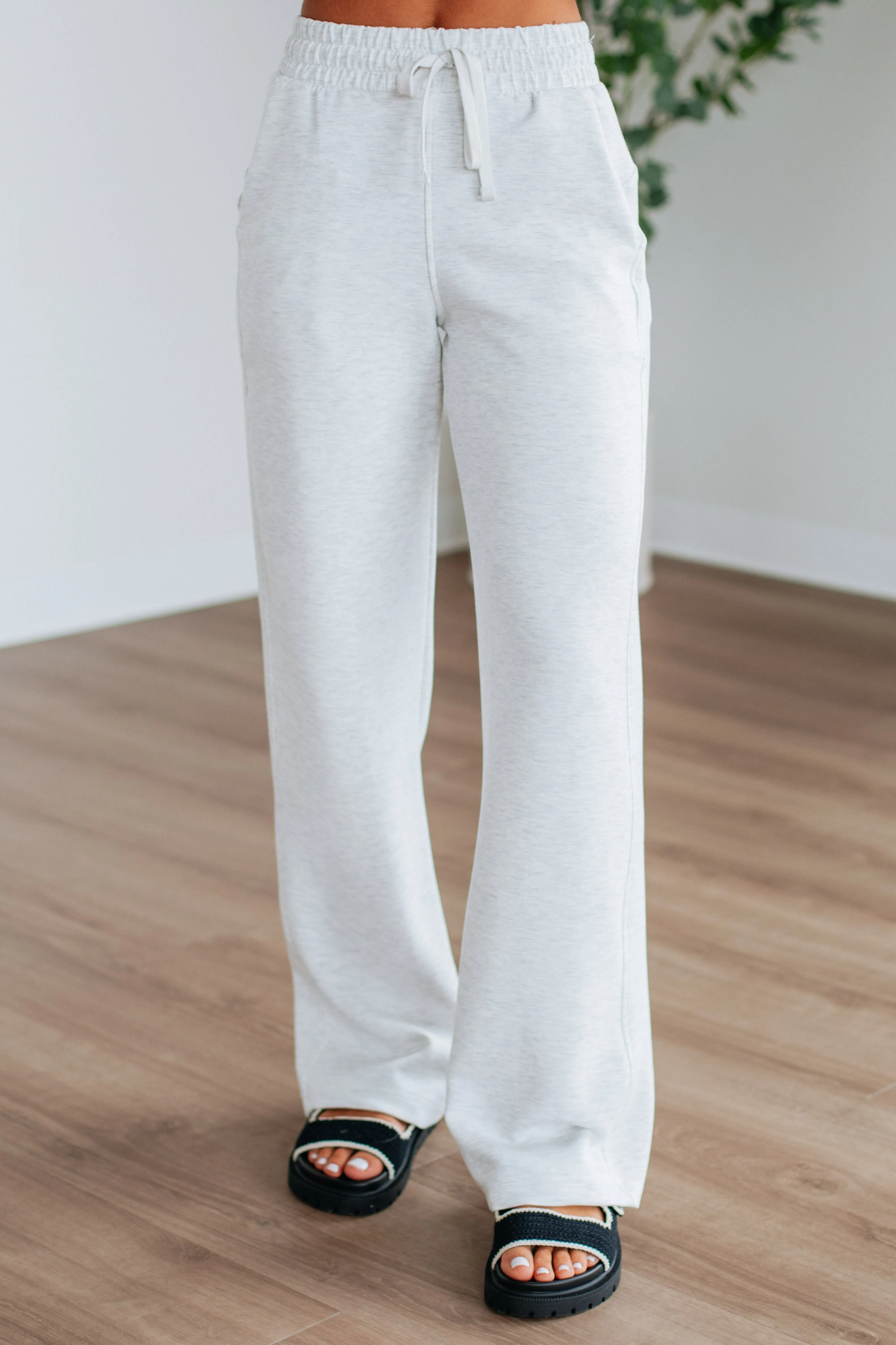 Kirsten Lounge Pants - Grey Melange sold by Wild Oak Boutique product image thumbnail 5