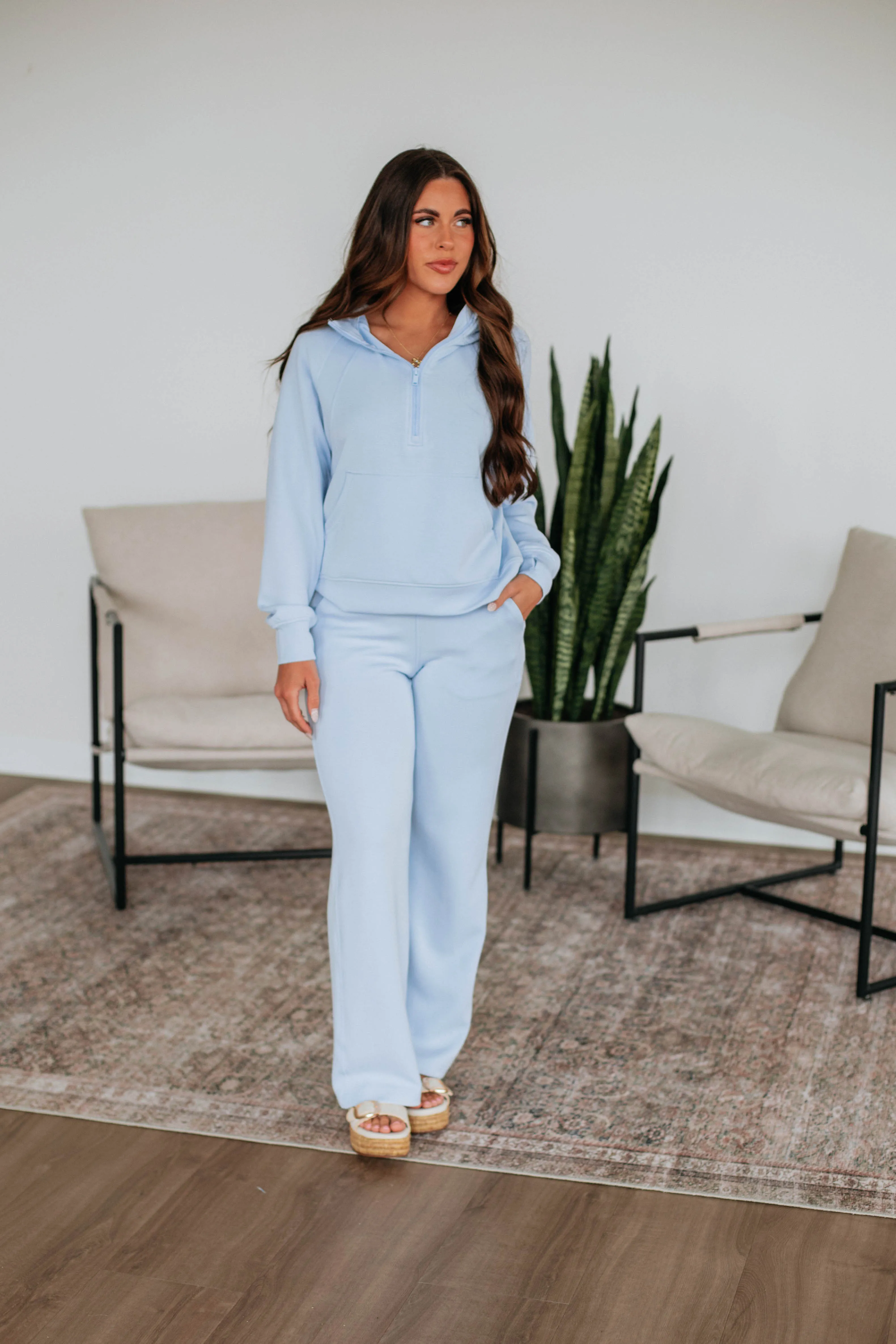 Kirsten Lounge Pants - Frost sold by Wild Oak Boutique product image thumbnail 2