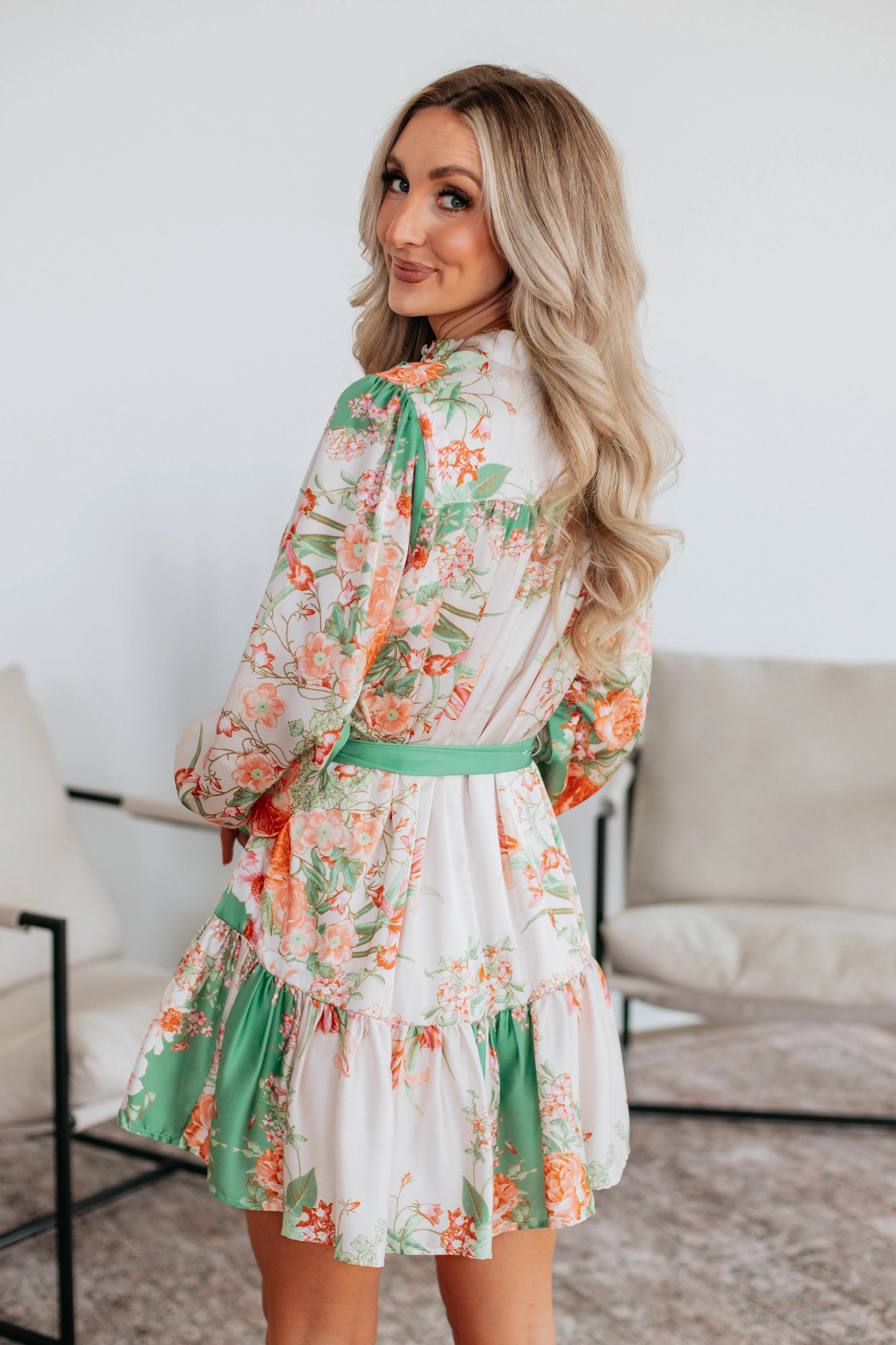 Emmalyn Floral Dress sold by Wild Oak Boutique product image thumbnail 5