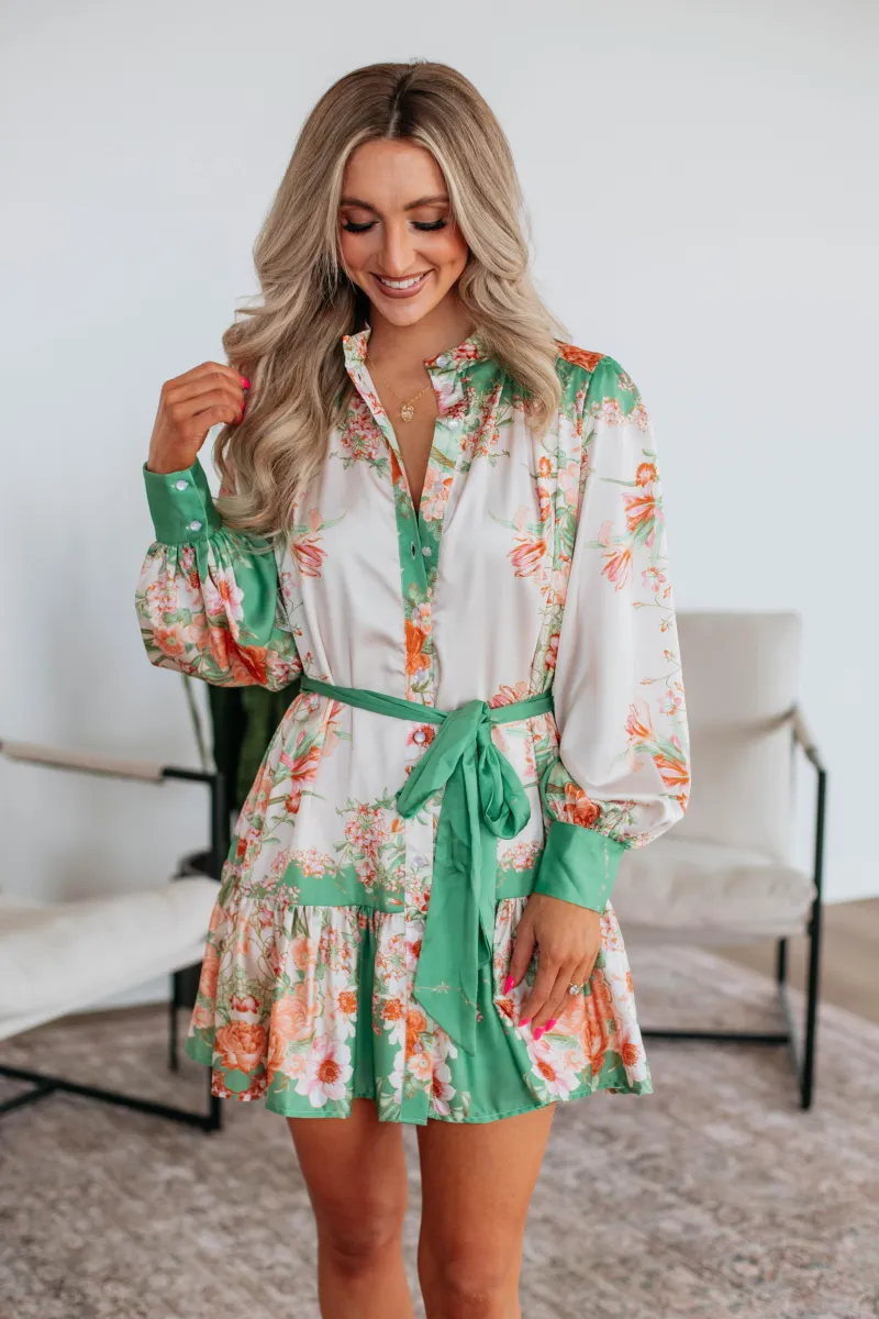Emmalyn Floral Dress sold by Wild Oak Boutique
