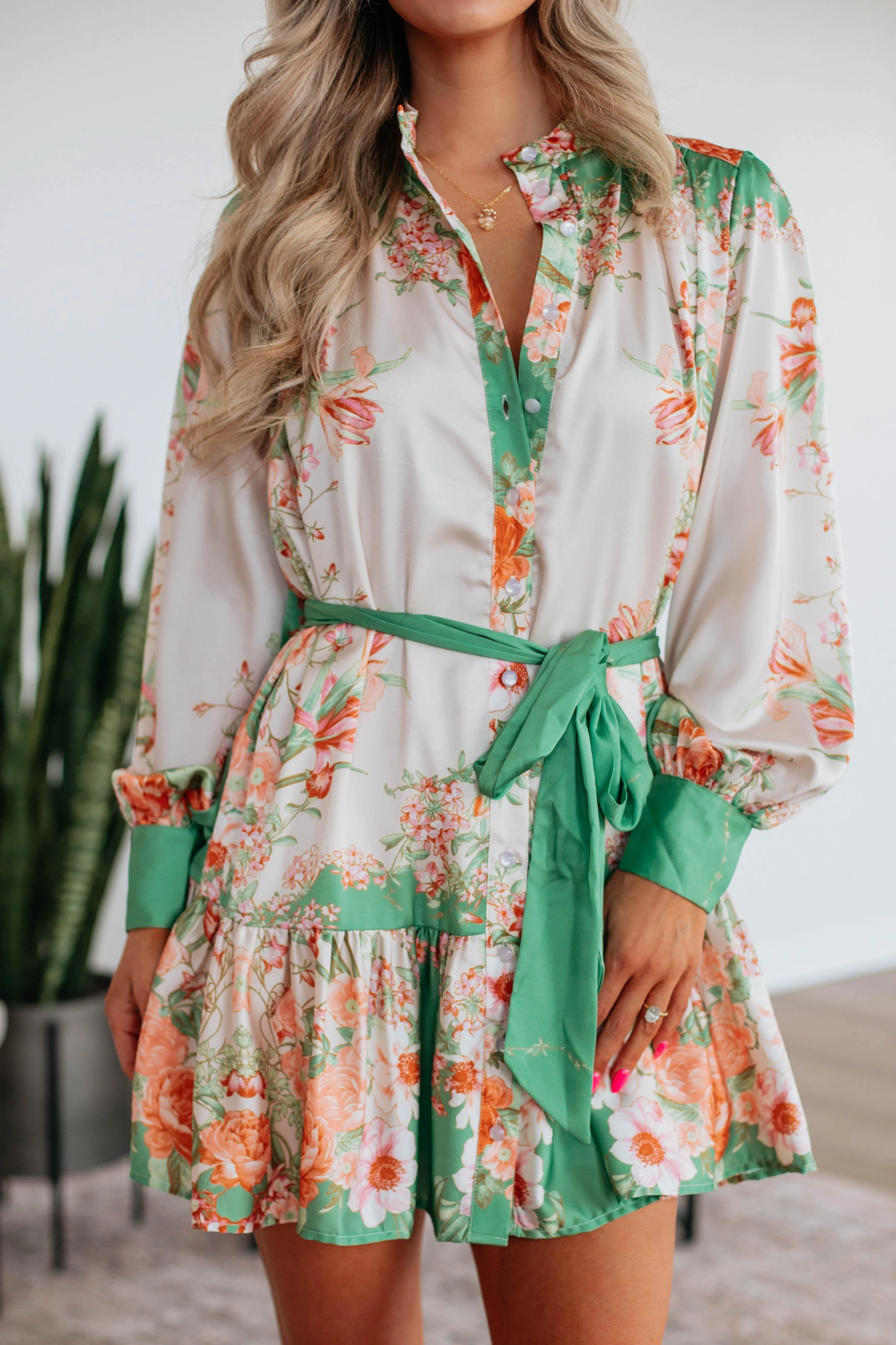 Emmalyn Floral Dress sold by Wild Oak Boutique product image thumbnail 2