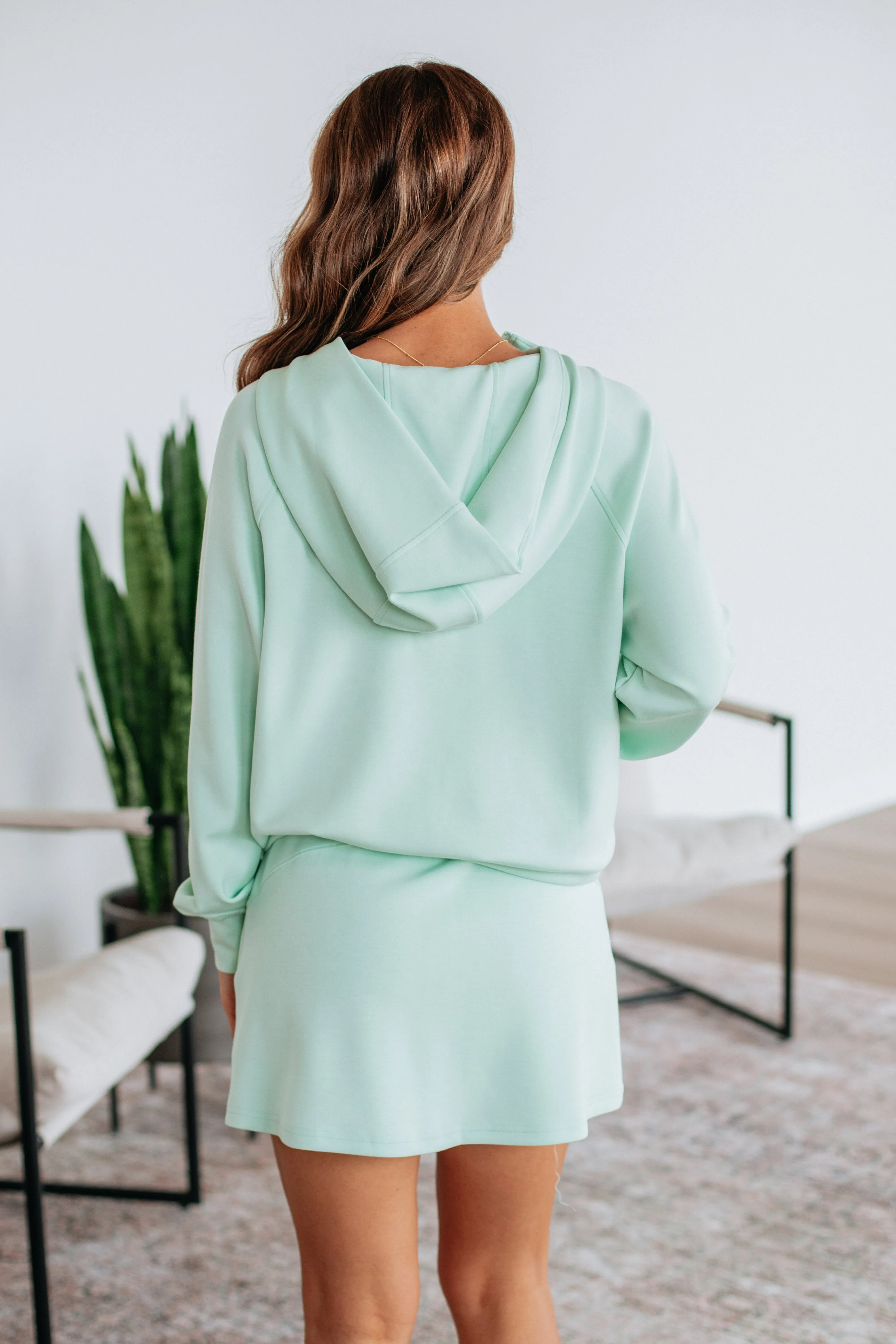 Aubrie Half-Zip Pullover - Mint sold by Wild Oak Boutique product image thumbnail 5