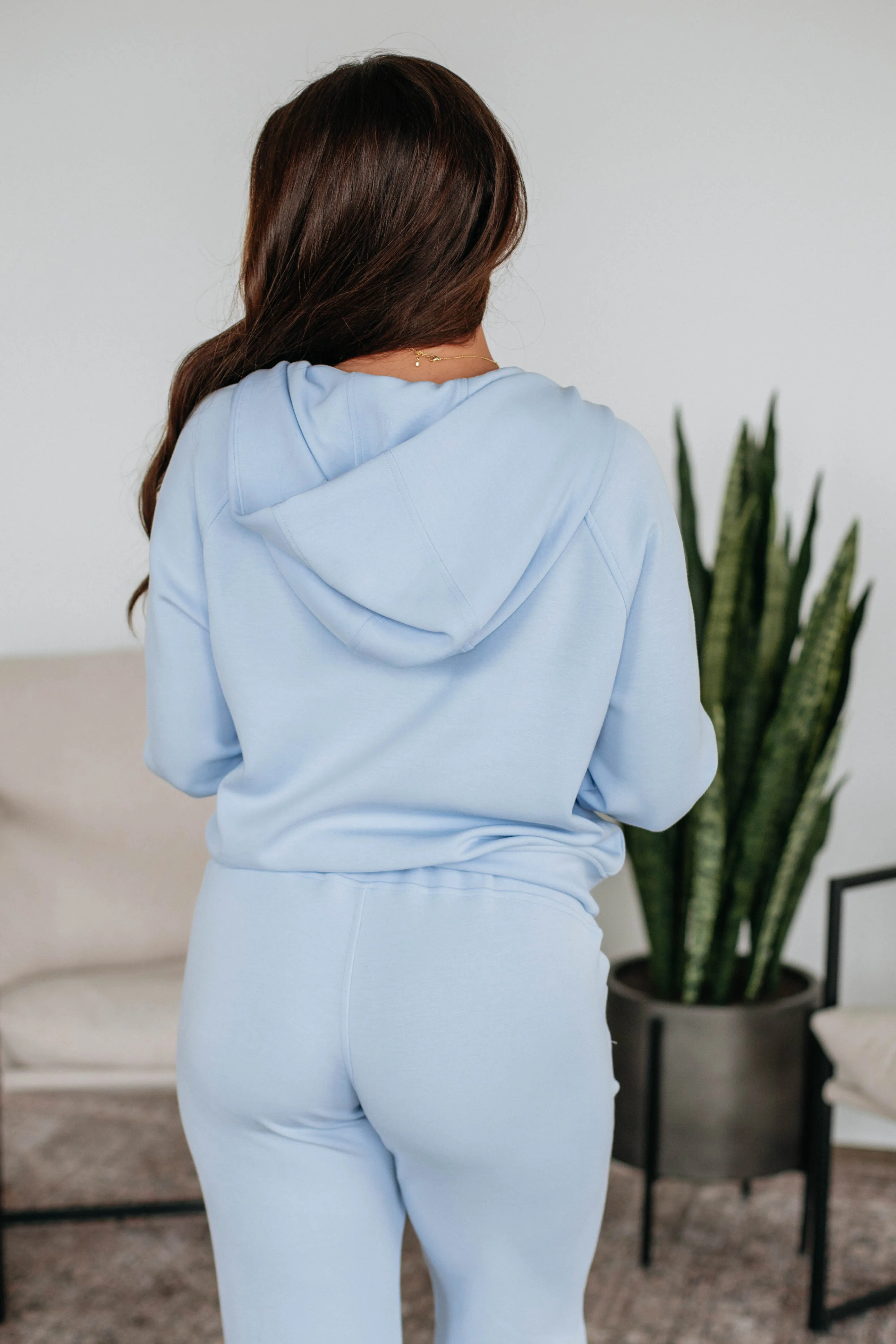 Aubrie Half-Zip Pullover - Frost sold by Wild Oak Boutique product image thumbnail 5