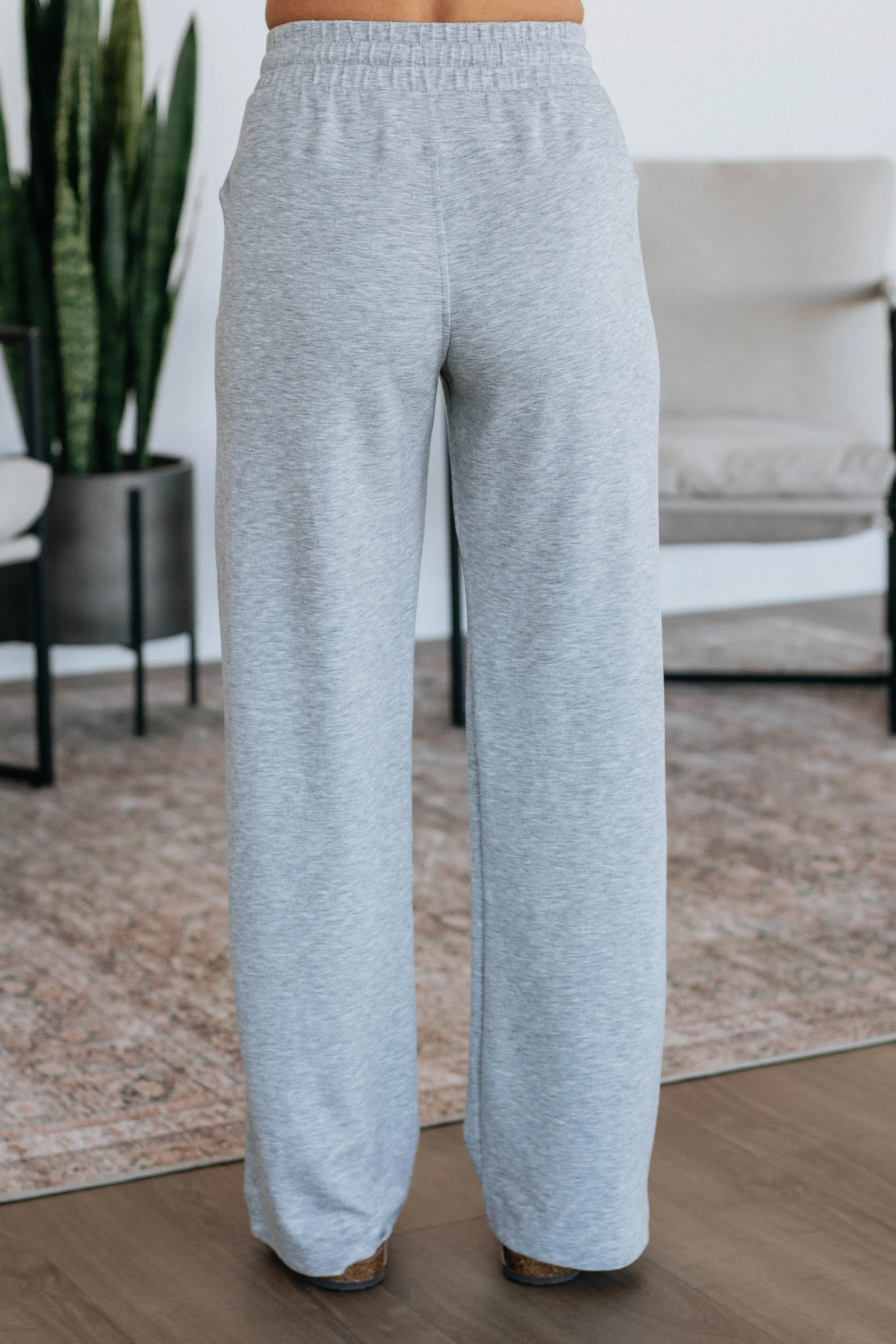 Kirsten Lounge Pants - Heather Grey sold by Wild Oak Boutique product image thumbnail 5