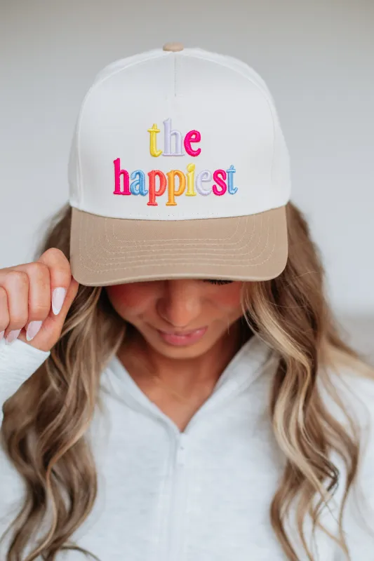The Happiest Trucker Hat sold by Wild Oak Boutique