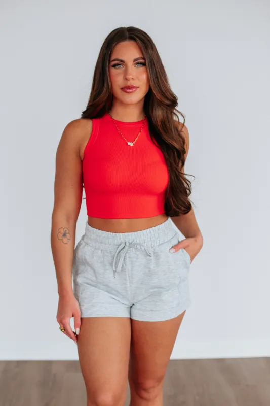 Whitley Ribbed Tank - Heatwave sold by Wild Oak Boutique