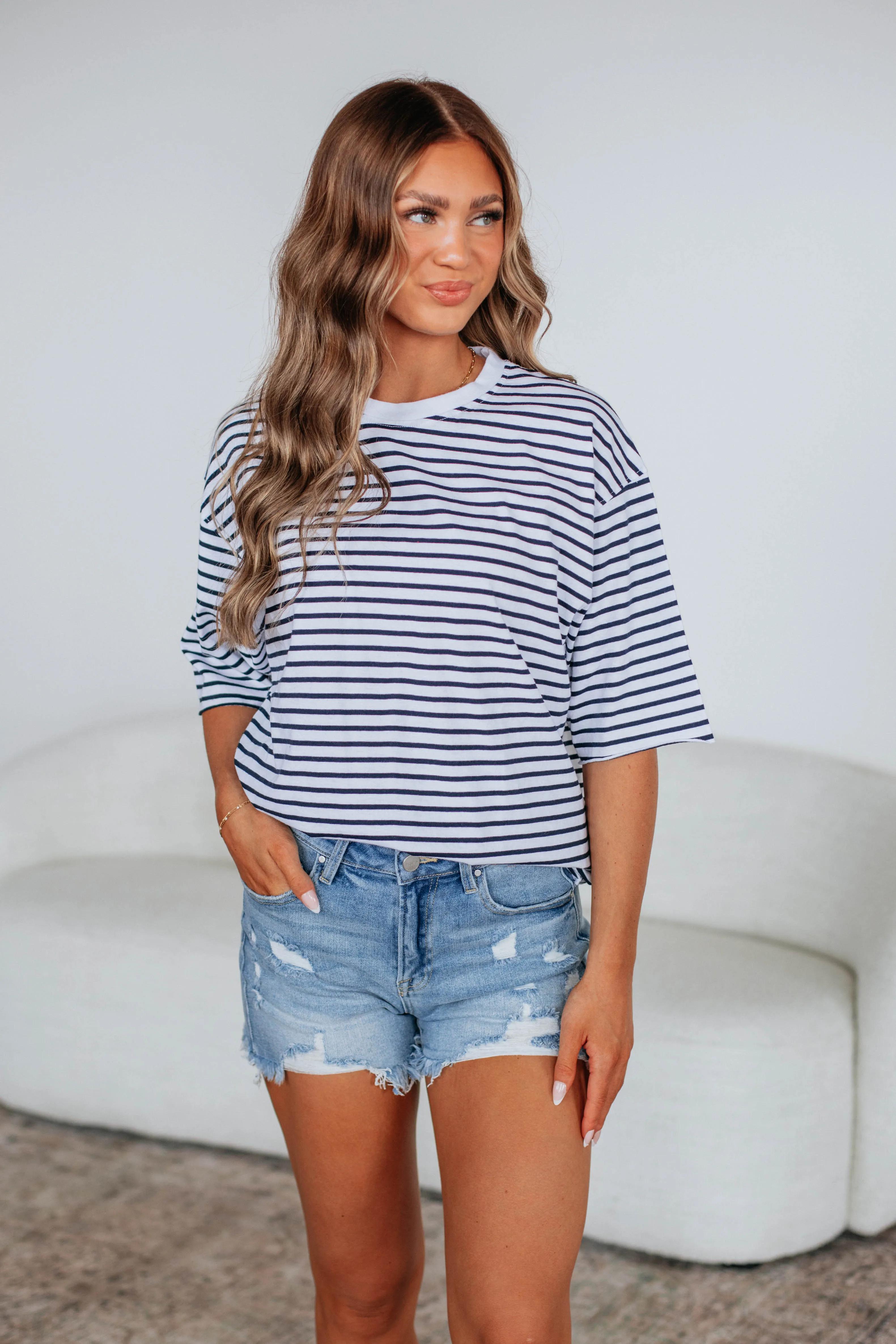 Sailor Striped Top sold by Wild Oak Boutique