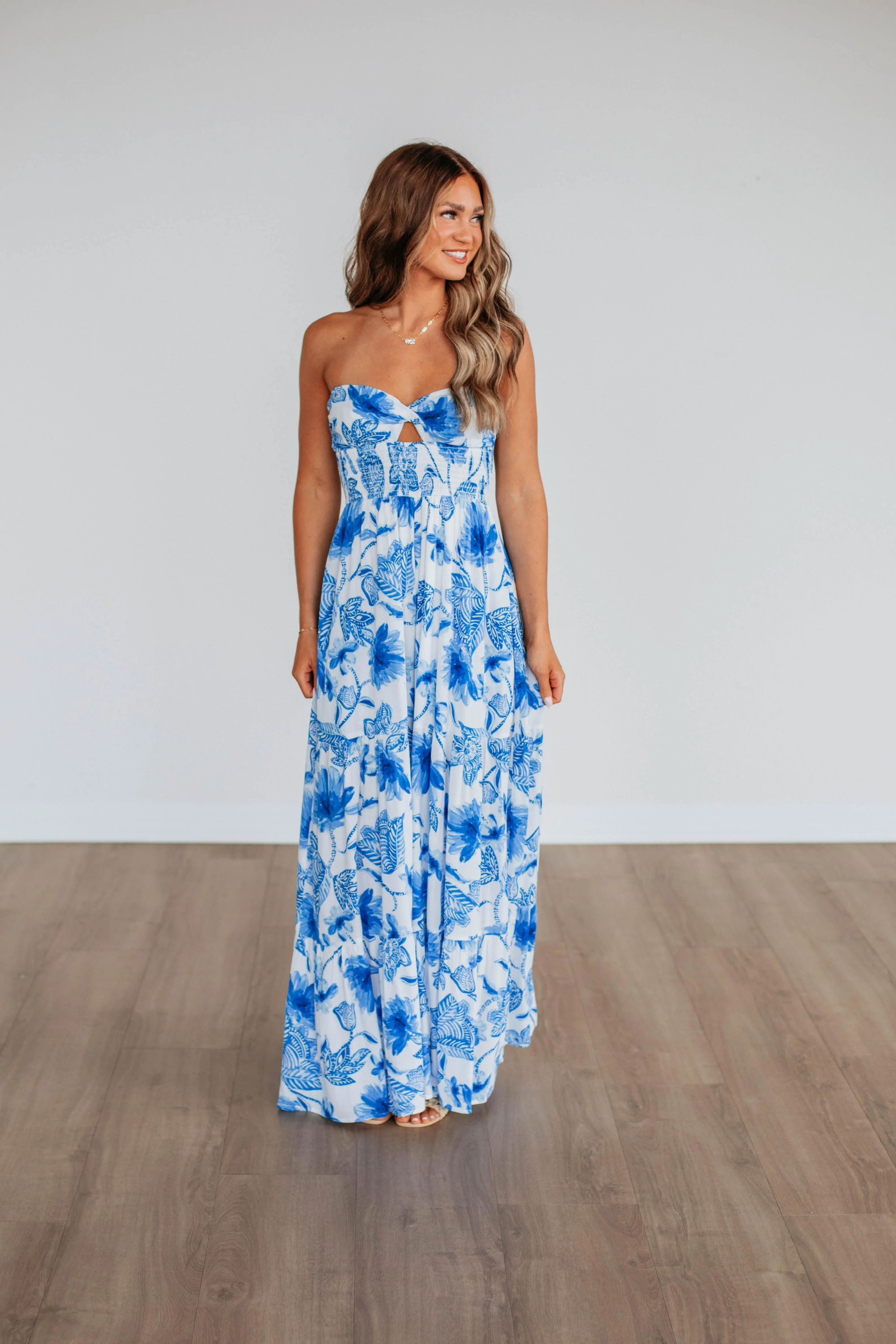 Camelia Floral Jumpsuit sold by Wild Oak Boutique