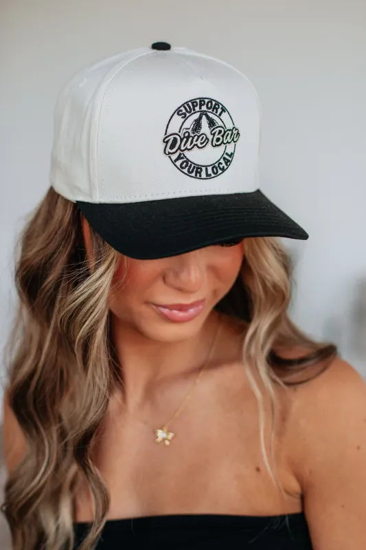 Support Your Local Dive Bar Trucker Hat made by Wild Oak Boutique