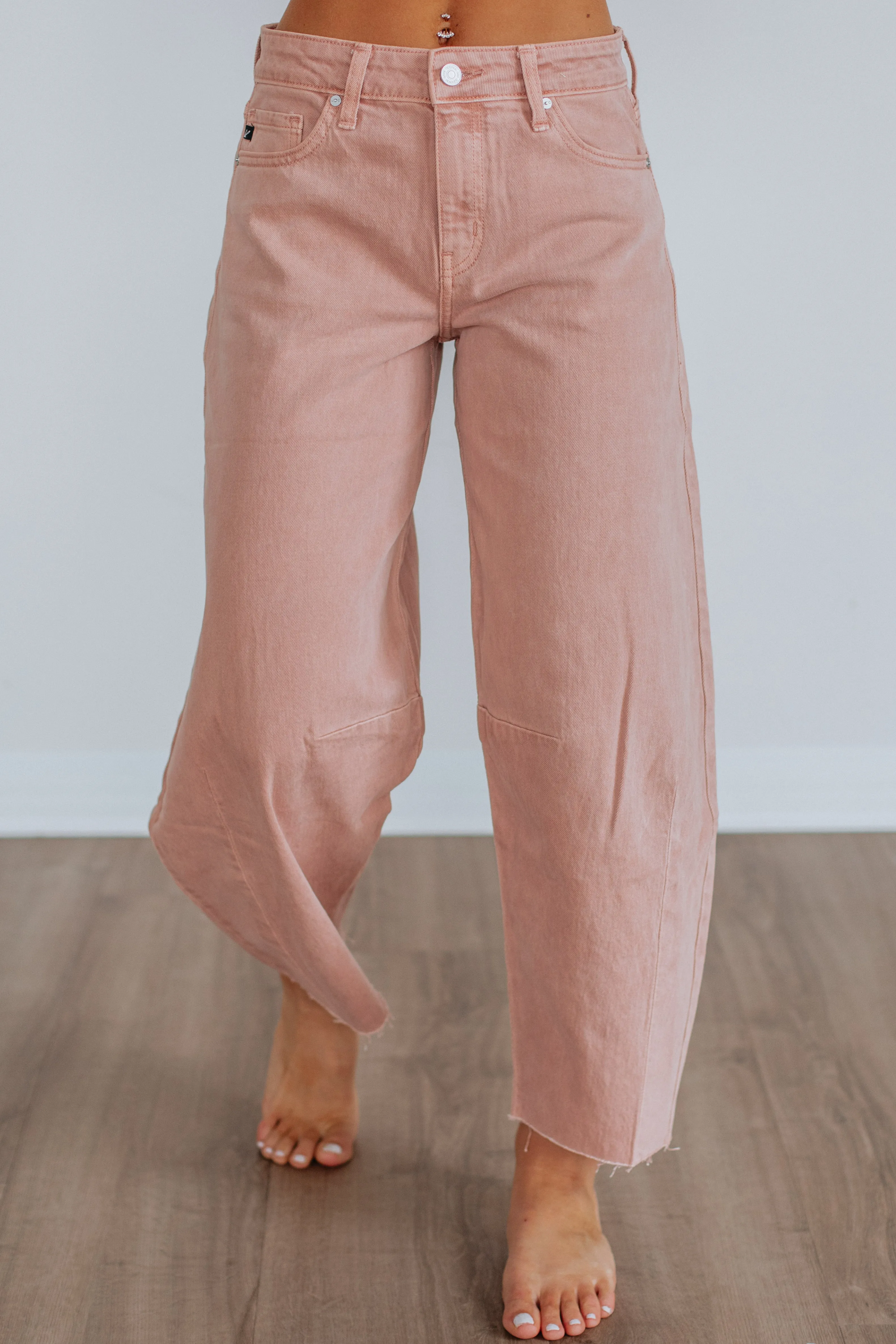 Milah KanCan Jeans - Dusty Pink sold by Wild Oak Boutique