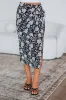 Jess Floral Wrap Skirt sold by Wild Oak Boutique