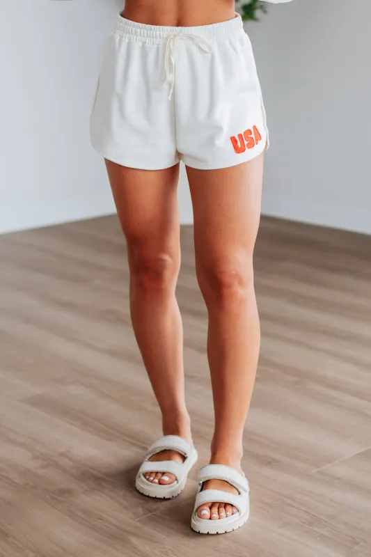 USA Babe Shorts sold by Wild Oak Boutique