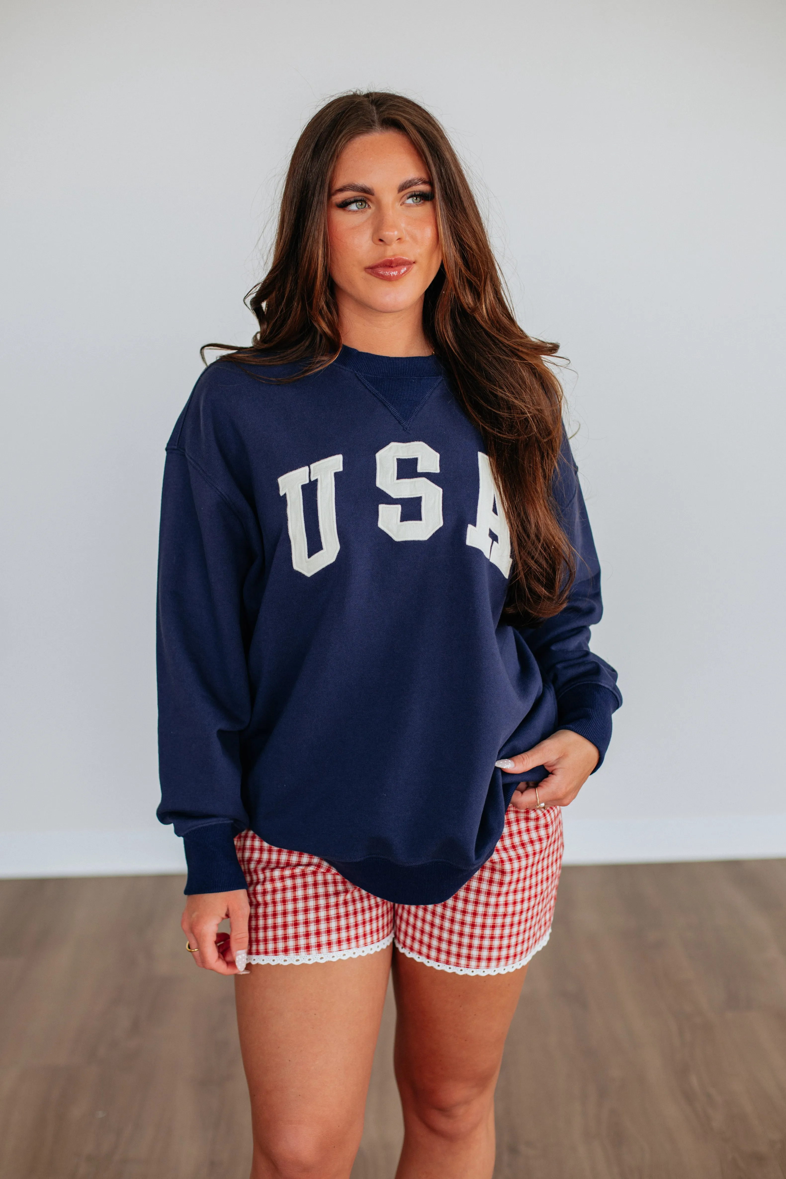 Dollie Gingham Boxer Shorts sold by Wild Oak Boutique product image thumbnail 4