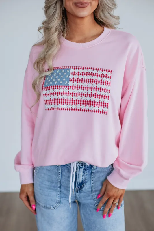 Independence Bae Sweatshirt sold by Wild Oak Boutique