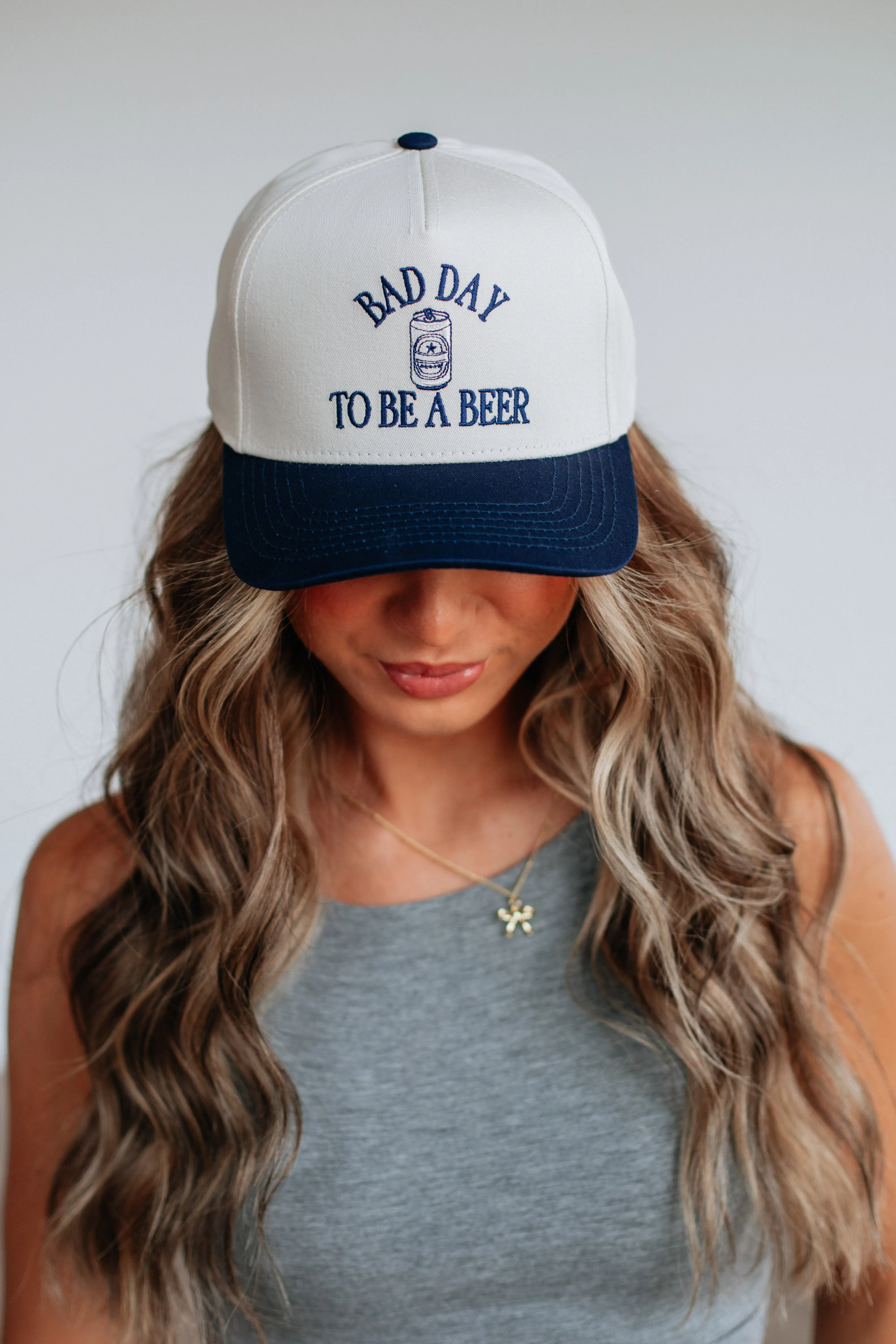 Bad Day To Be A Beer Trucker Hat sold by Wild Oak Boutique