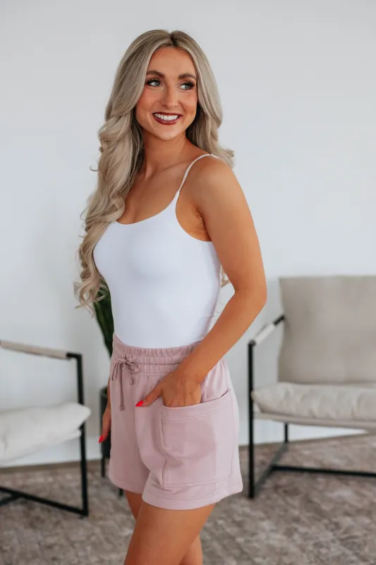 Lio Lounge Shorts - Blush sold by Wild Oak Boutique