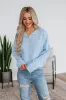 Brooke Cardigan - Sky Blue sold by Wild Oak Boutique