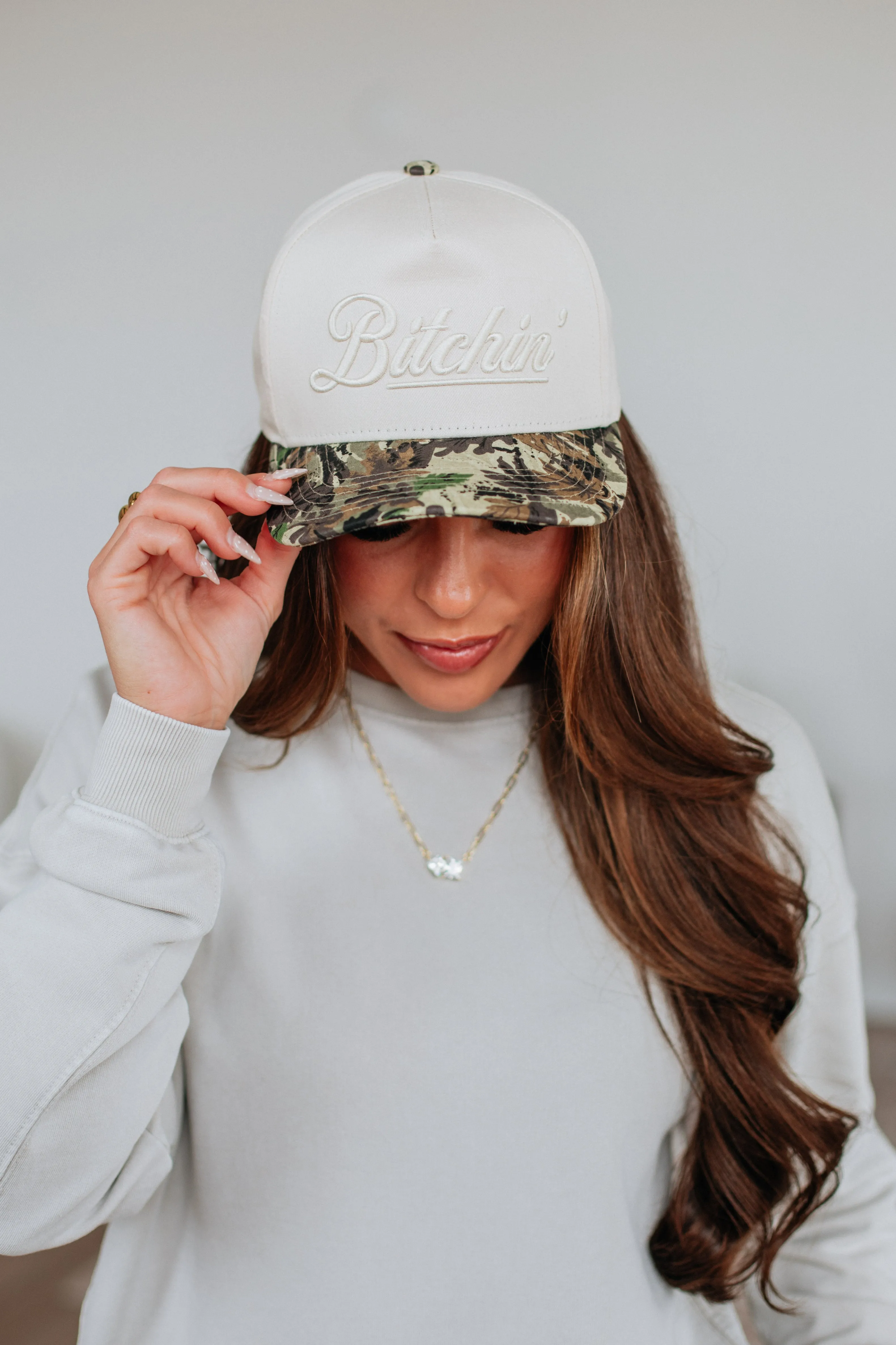 Bitchin' Trucker Hat - Camouflage Mix sold by Wild Oak Boutique product image thumbnail 2
