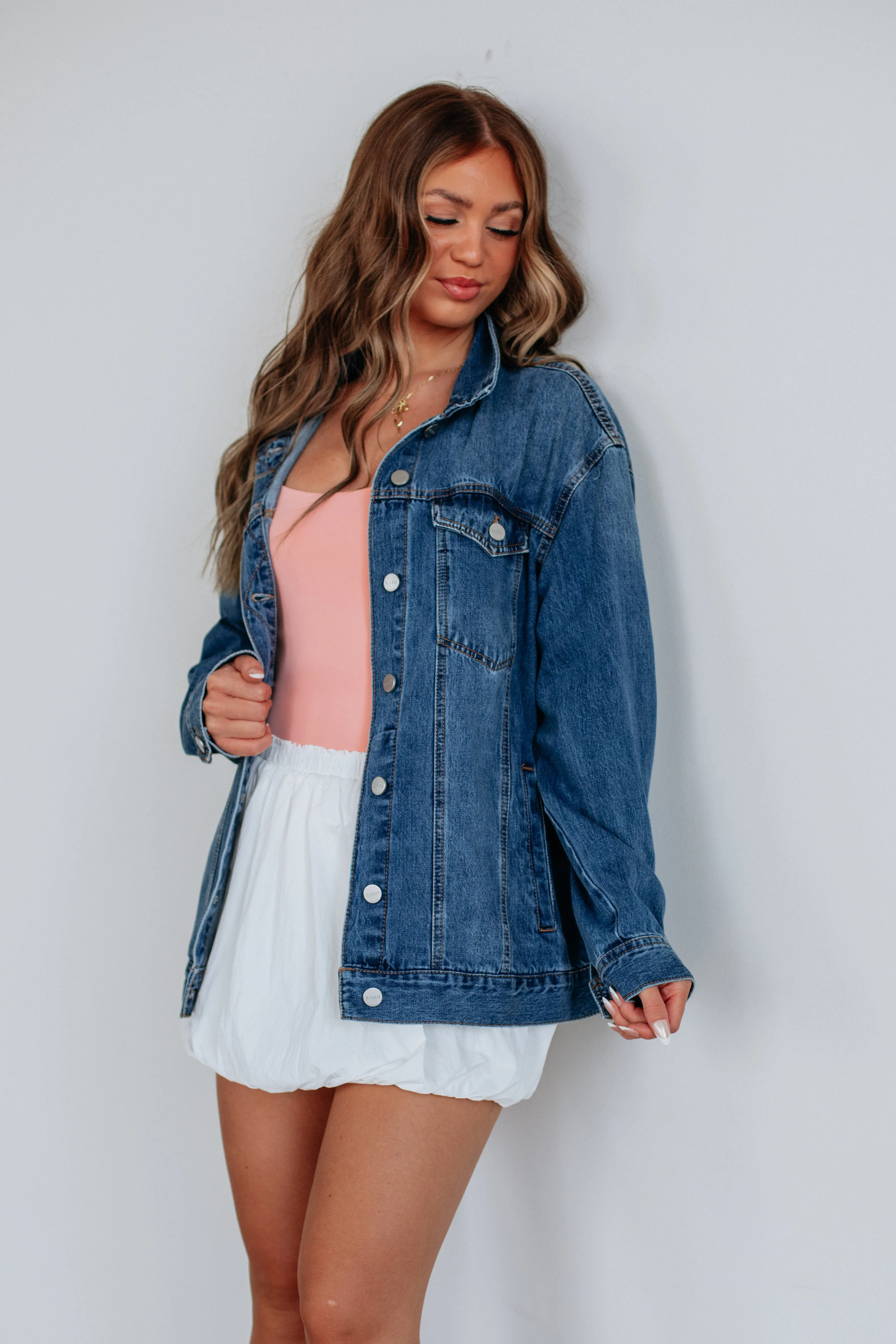 Randie Risen Denim Jacket sold by Wild Oak Boutique product image thumbnail 4