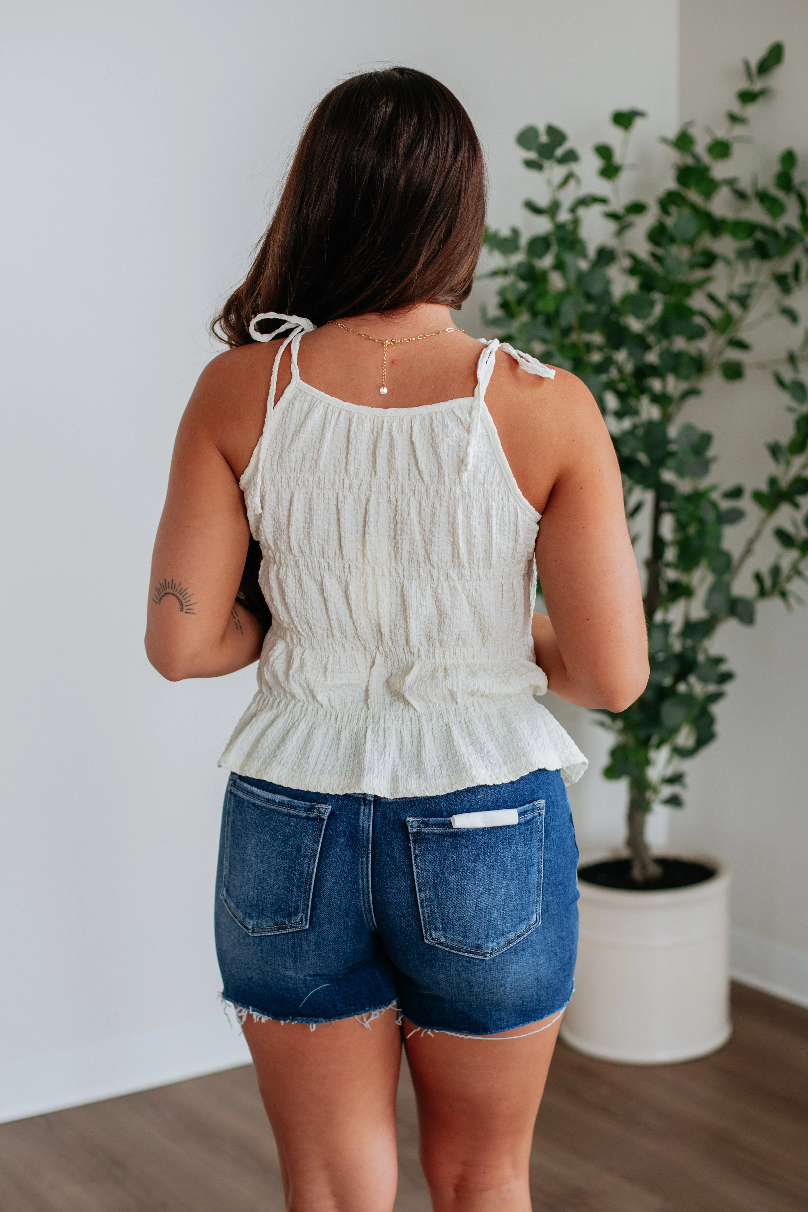 Naya Halter Top - Ivory sold by Wild Oak Boutique product image thumbnail 5