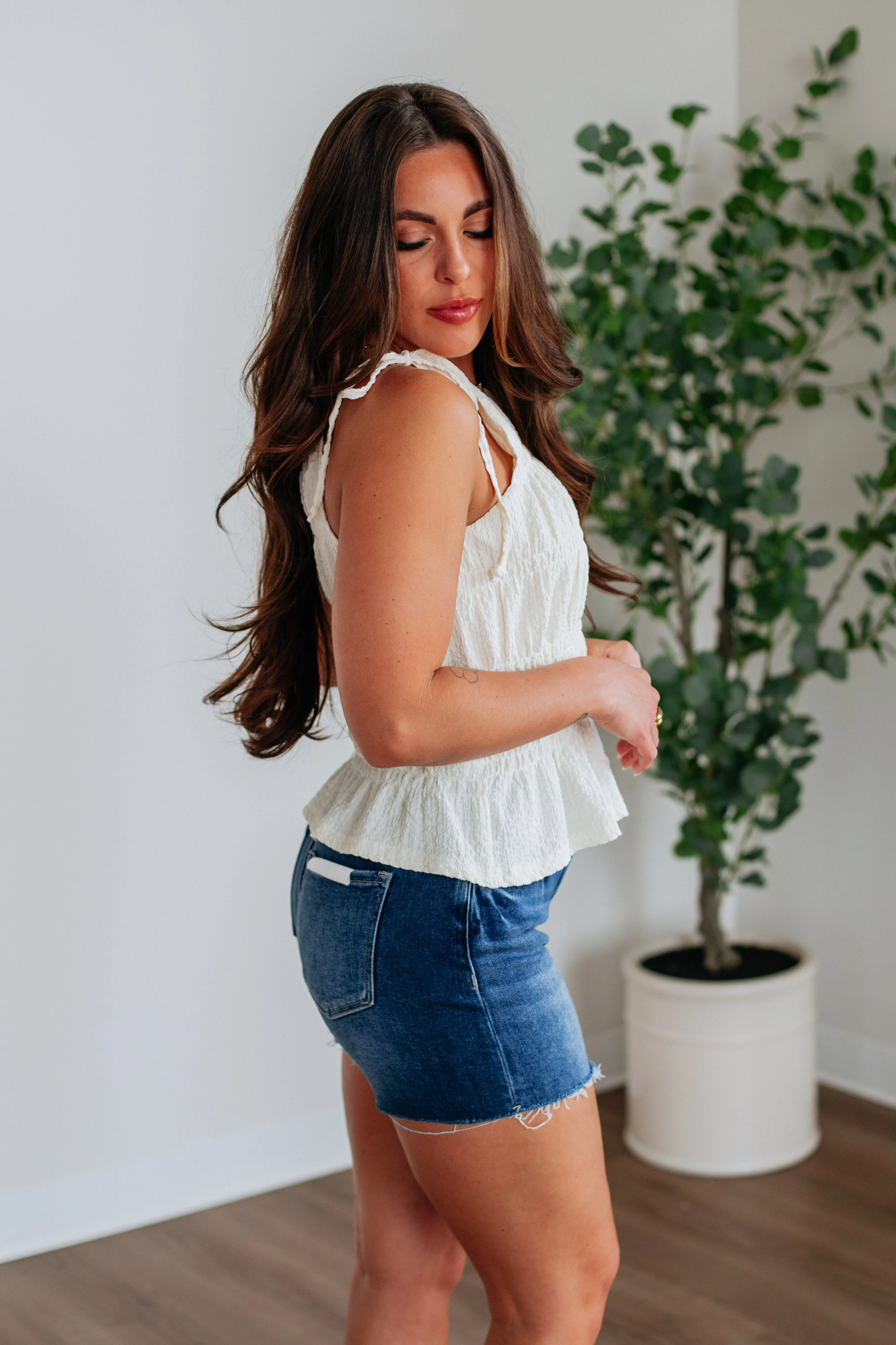 Naya Halter Top - Ivory sold by Wild Oak Boutique product image thumbnail 3