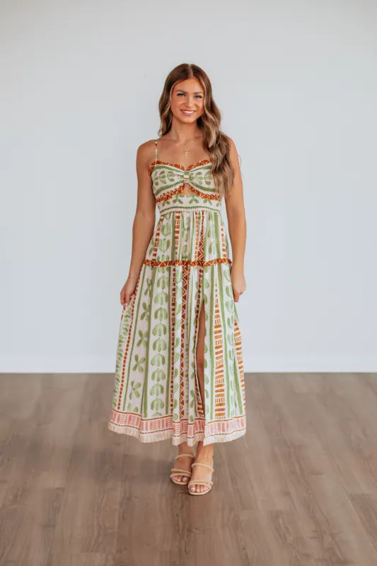 Myrah Maxi Dress sold by Wild Oak Boutique