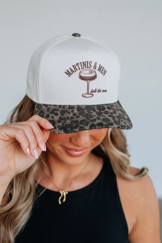 Martinis & Men Trucker Hat - Leopard Mix sold by Wild Oak Boutique