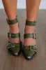 Proving My Point Heels - Olive sold by Wild Oak Boutique