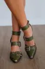 Proving My Point Heels - Olive sold by Wild Oak Boutique